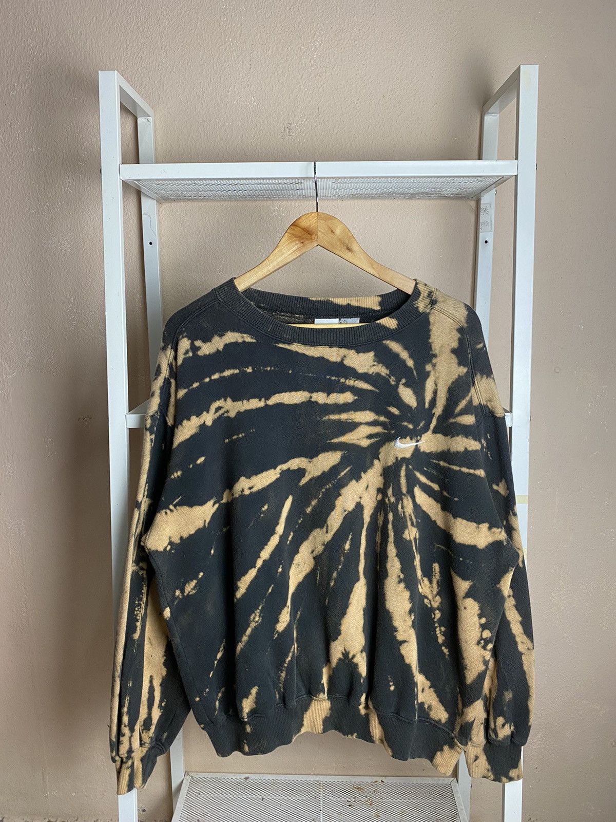 Vintage Vintage Nike Mini Swoosh Custom Tye Dye Size US XL / EU 56 / 4 - 1 Thumbnail