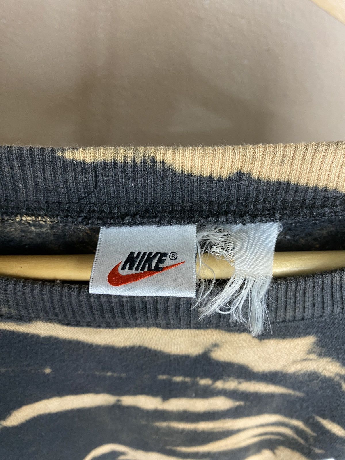 Vintage Vintage Nike Mini Swoosh Custom Tye Dye Size US XL / EU 56 / 4 - 7 Thumbnail