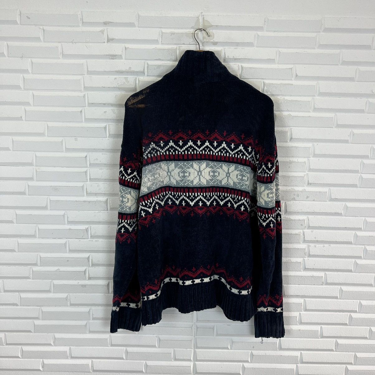 Japanese Brand VINTAGE ALASKO NAVAJO DESIGN ZIPPER JACKET Size US L / EU 52-54 / 3 - 5 Thumbnail
