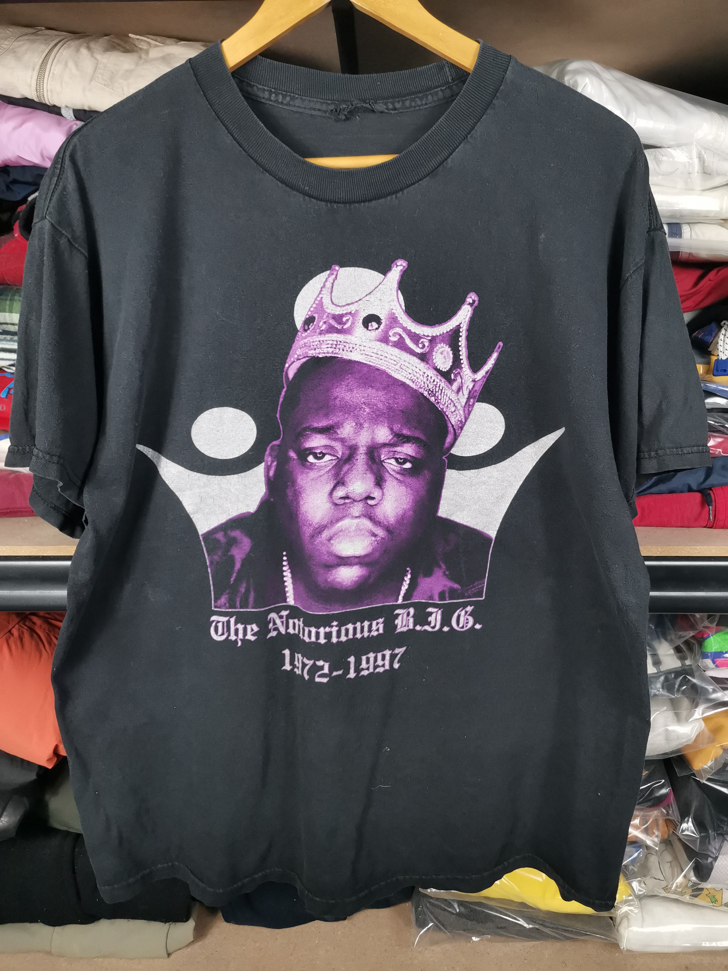 Vintage Vintage 90s The Notorious B.I.G Rapper Legend Shirt | Grailed