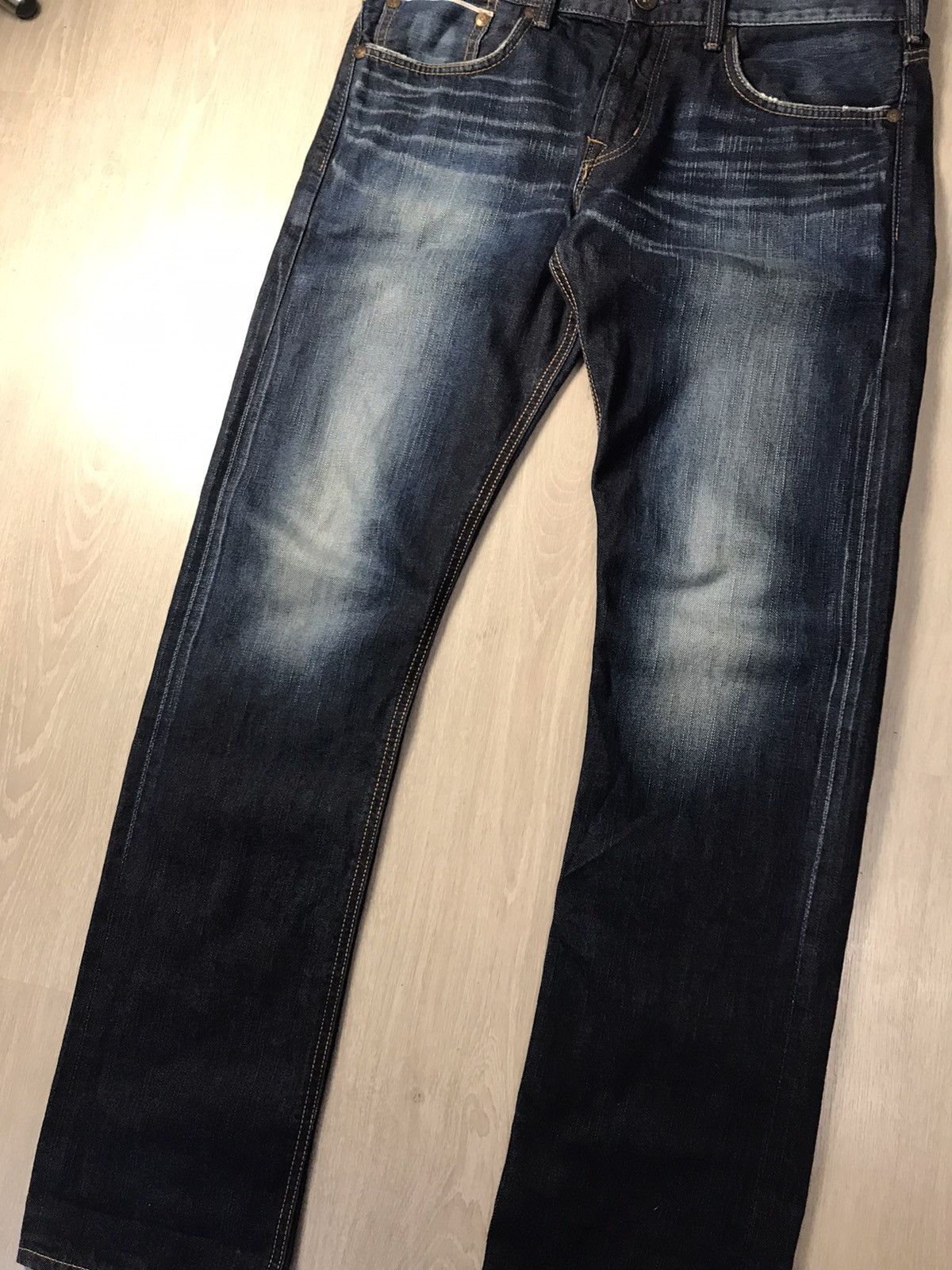 Edwin × Japanese Brand × Vintage 🔥Vintage Edwin 505 Selvage Denim jeans pants Size US 34 / EU 50 - 3 Thumbnail