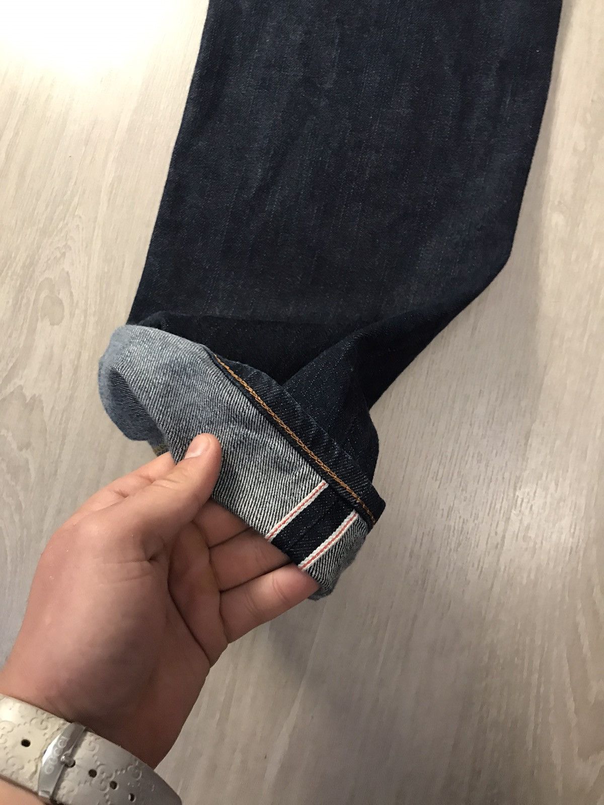 Edwin × Japanese Brand × Vintage 🔥Vintage Edwin 505 Selvage Denim jeans pants Size US 34 / EU 50 - 16 Thumbnail