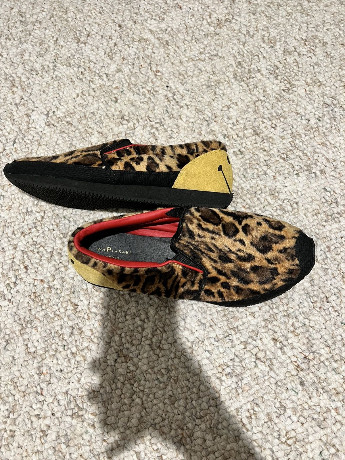Kapital Kapital Leopard Print Smiley Hell Milan Slip On Sneakers Size US 9.5 / EU 42-43 - 4 Thumbnail