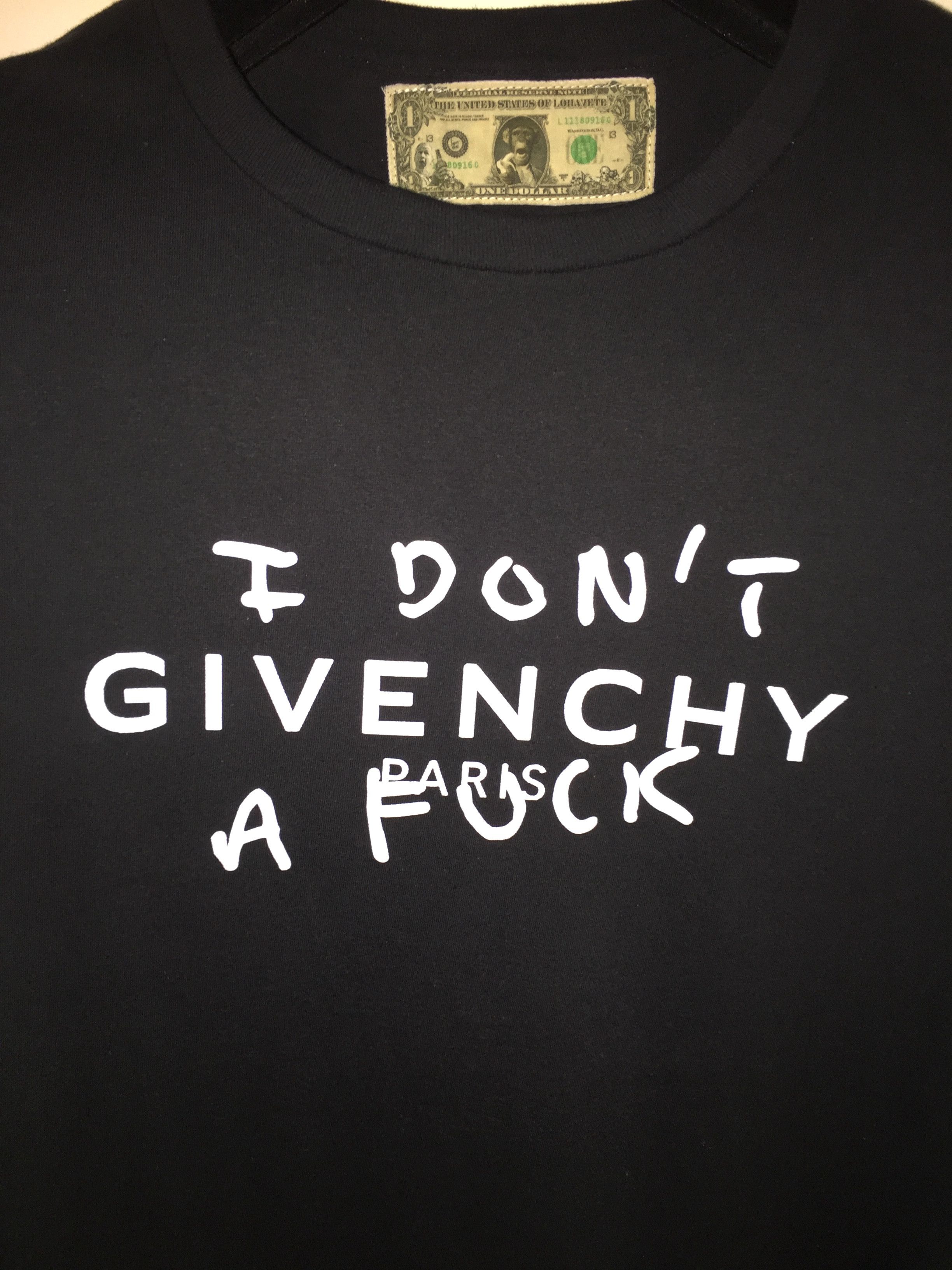 LOHA VETE DON'T GIVENCHY A FUCK Print Size US L / EU 52-54 / 3 - 2 Thumbnail
