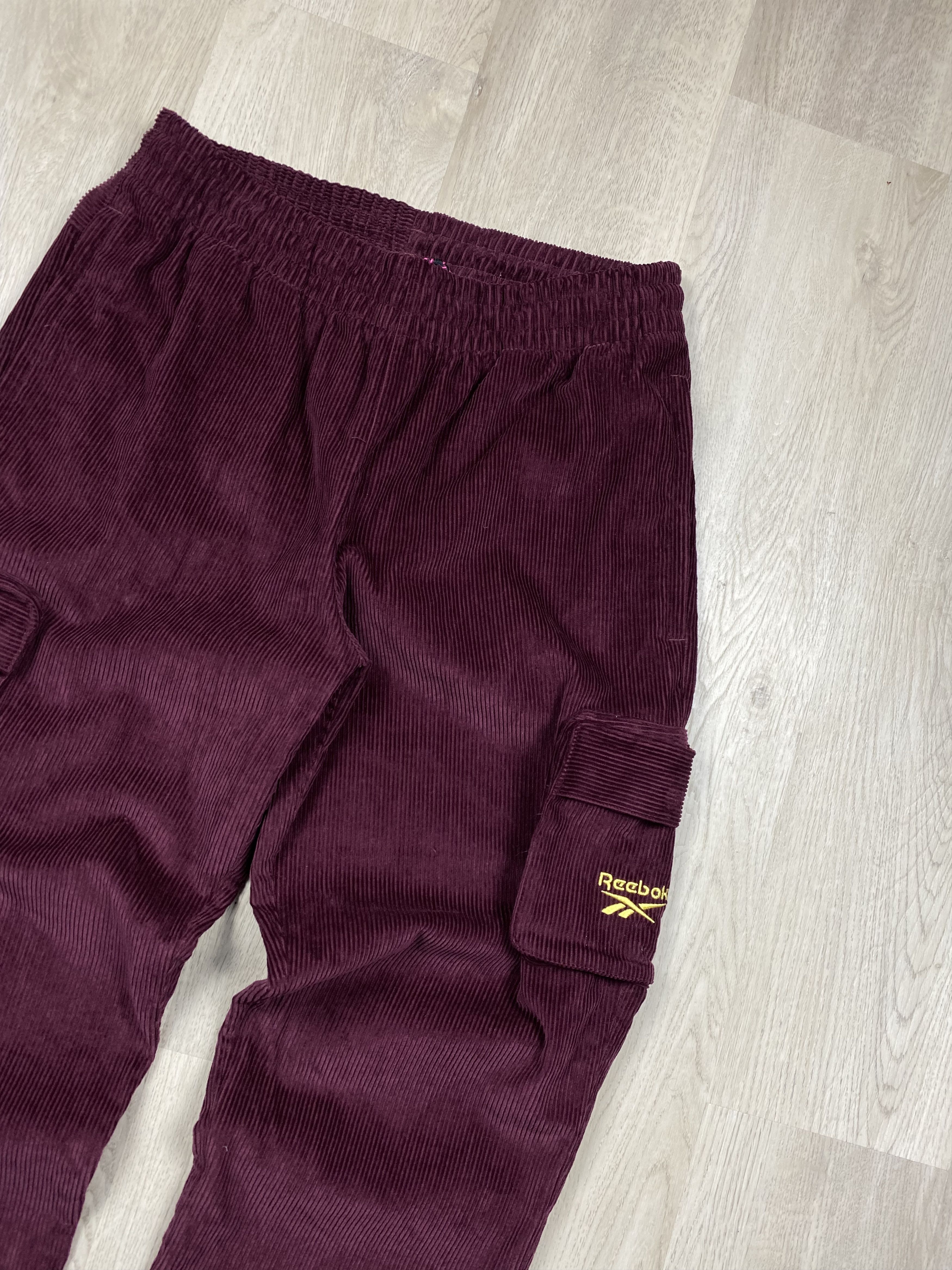 Reebok × Vintage Reebok Corduroy Cargo Pants Size US 32 / EU 48 - 2 Thumbnail