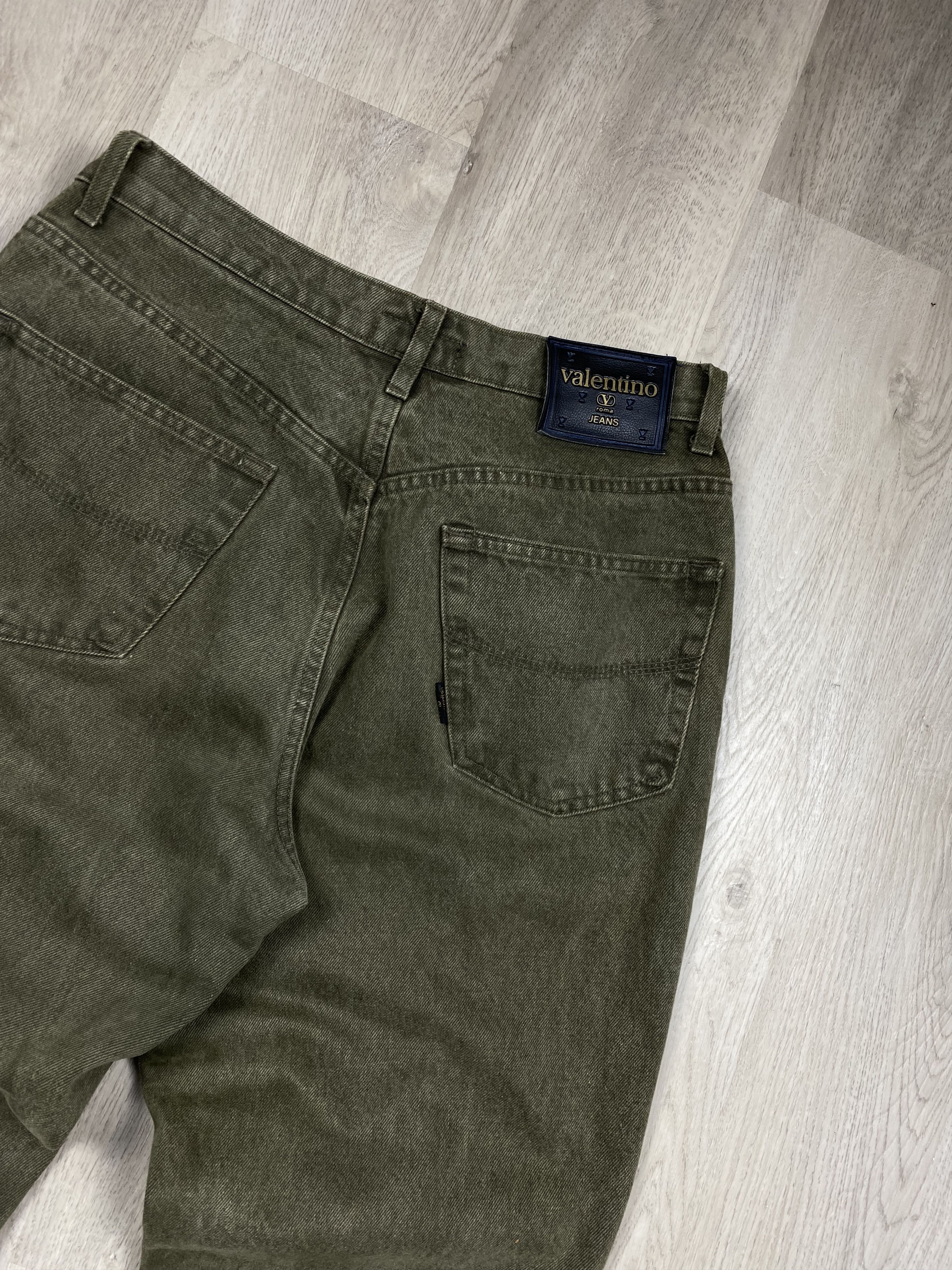 Valentino Valentino 90s Vintage Mens Denim Pants Jeans Size US 34 / EU 50 - 2 Thumbnail