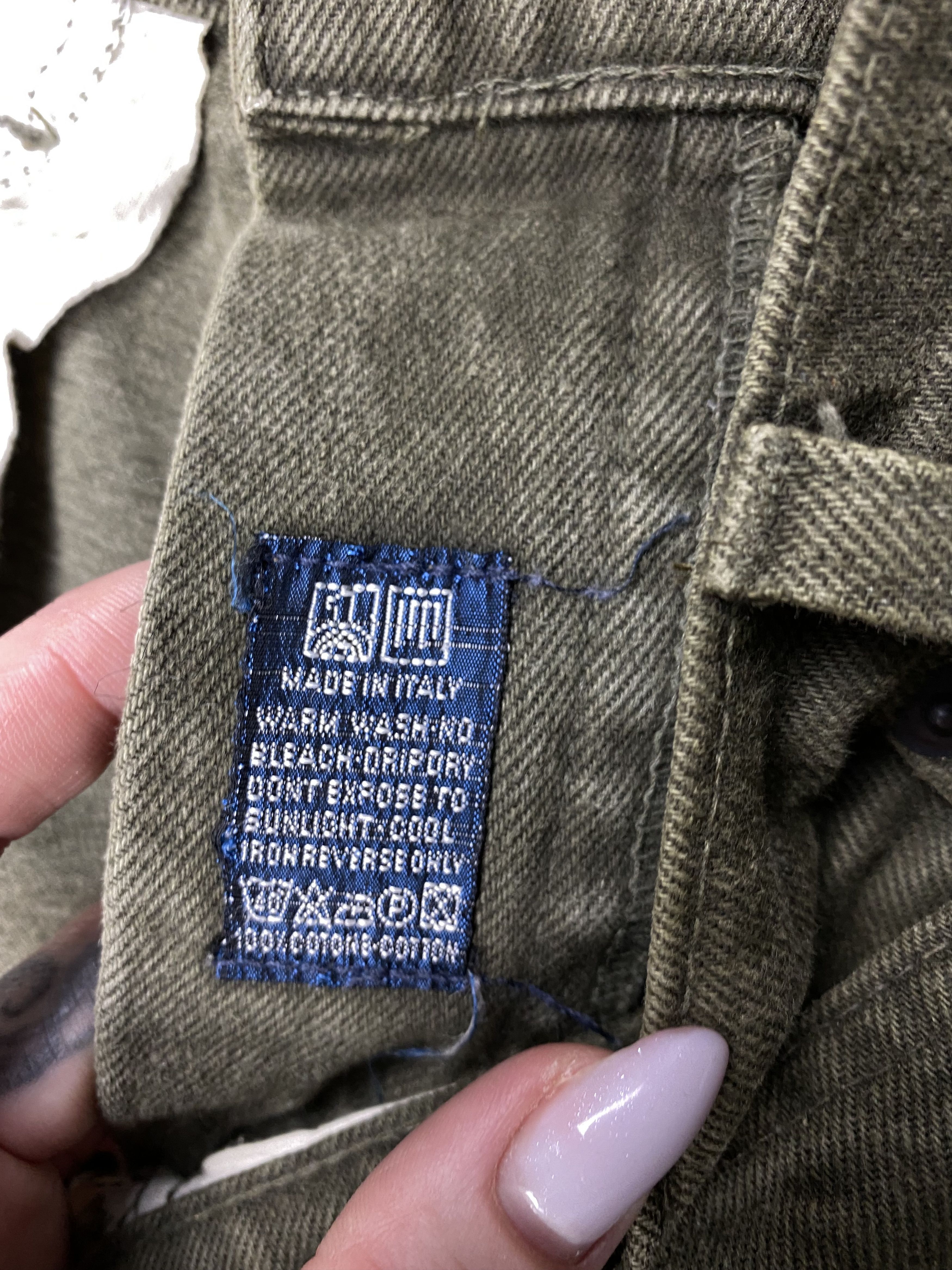 Valentino Valentino 90s Vintage Mens Denim Pants Jeans Size US 34 / EU 50 - 9 Thumbnail