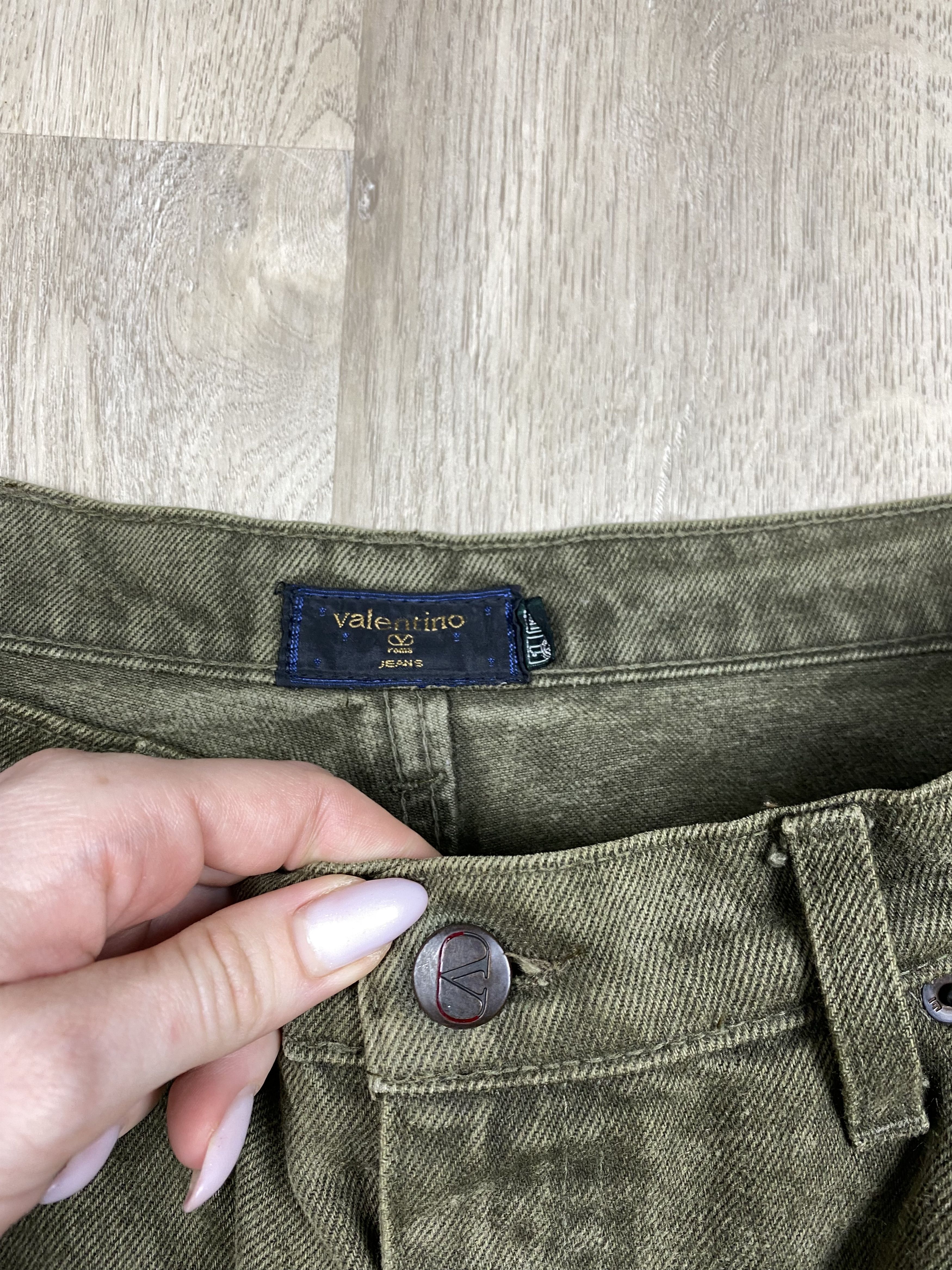 Valentino Valentino 90s Vintage Mens Denim Pants Jeans Size US 34 / EU 50 - 7 Thumbnail