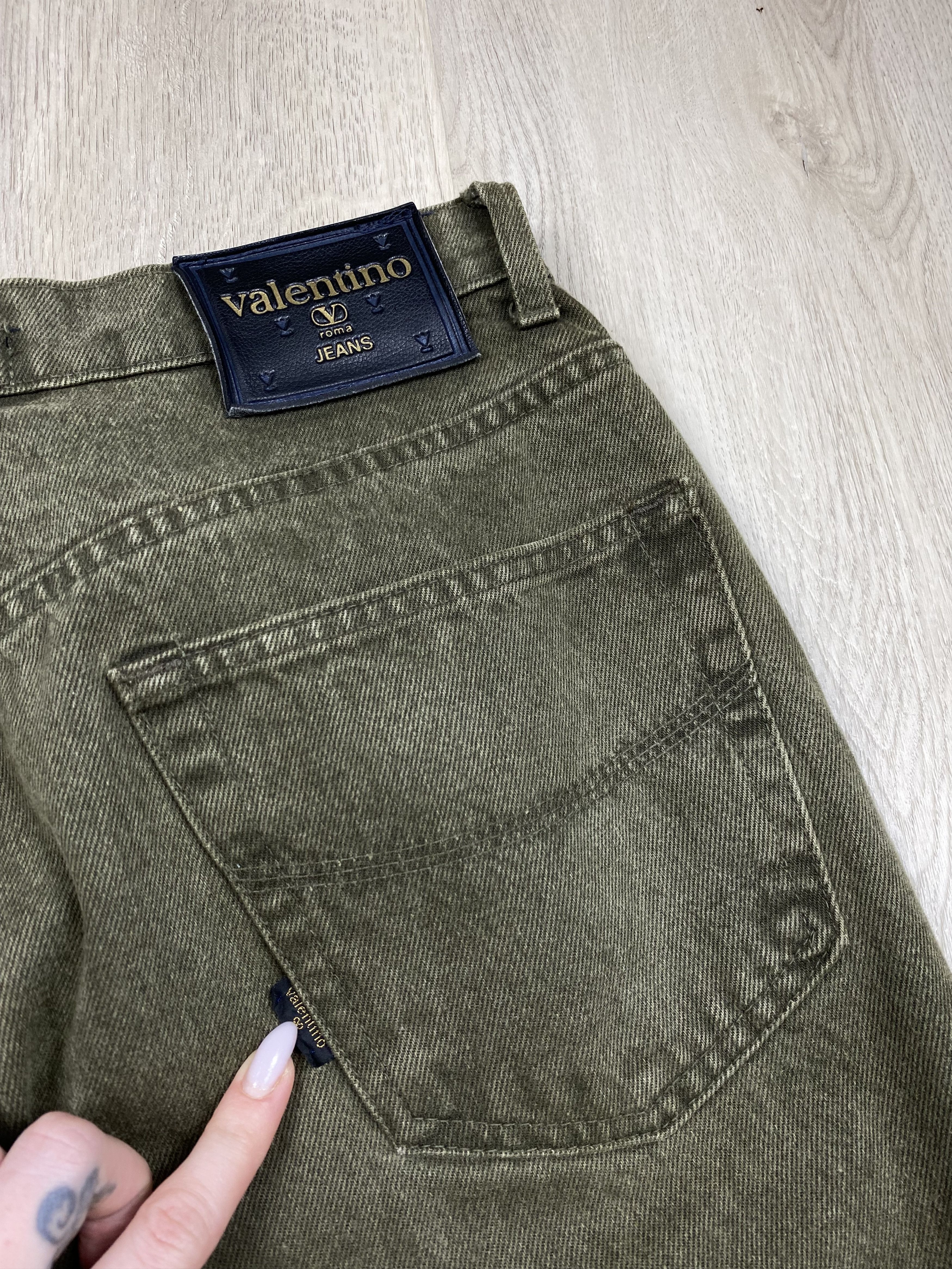 Valentino Valentino 90s Vintage Mens Denim Pants Jeans Size US 34 / EU 50 - 3 Thumbnail