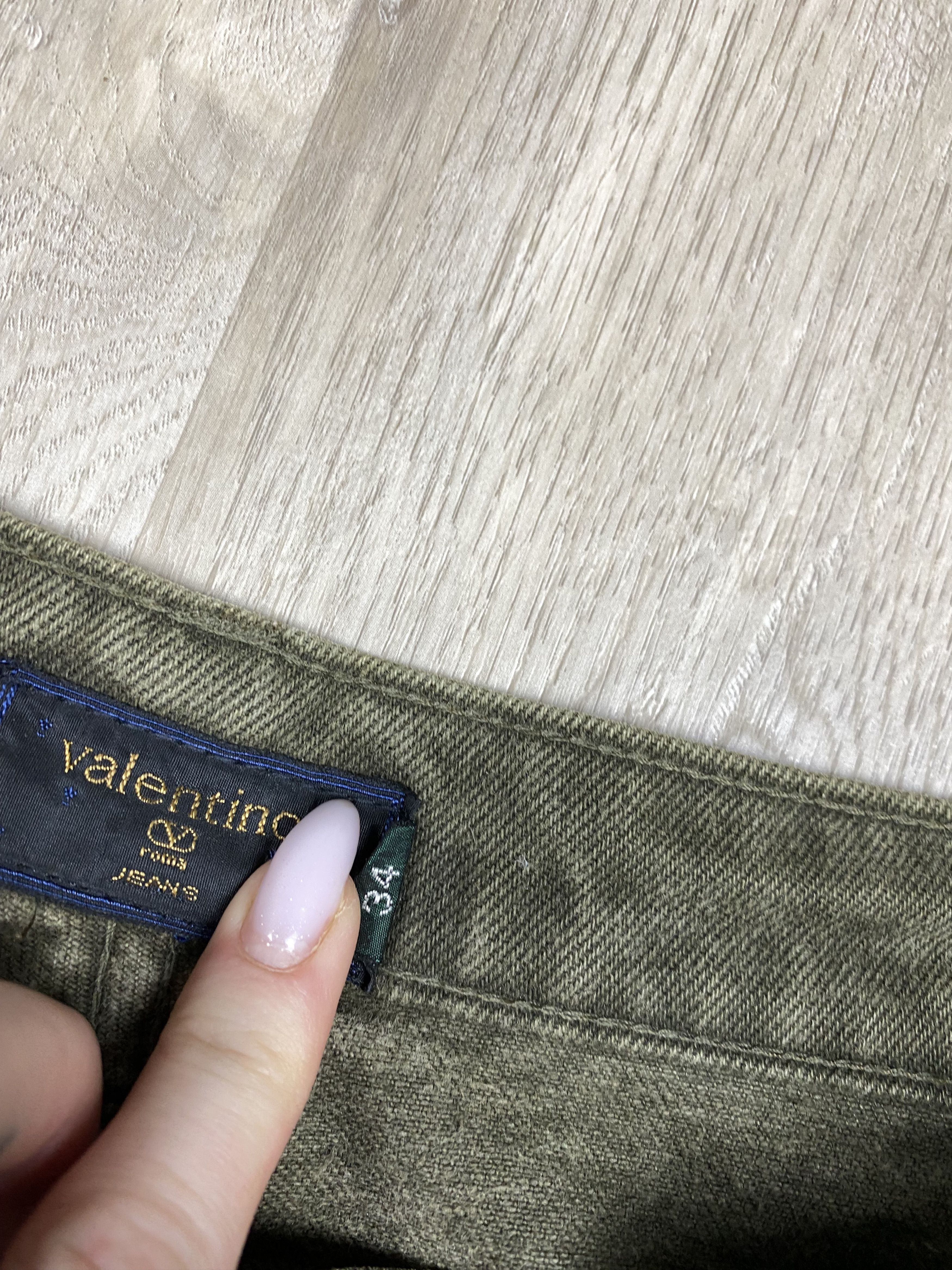 Valentino Valentino 90s Vintage Mens Denim Pants Jeans Size US 34 / EU 50 - 8 Thumbnail
