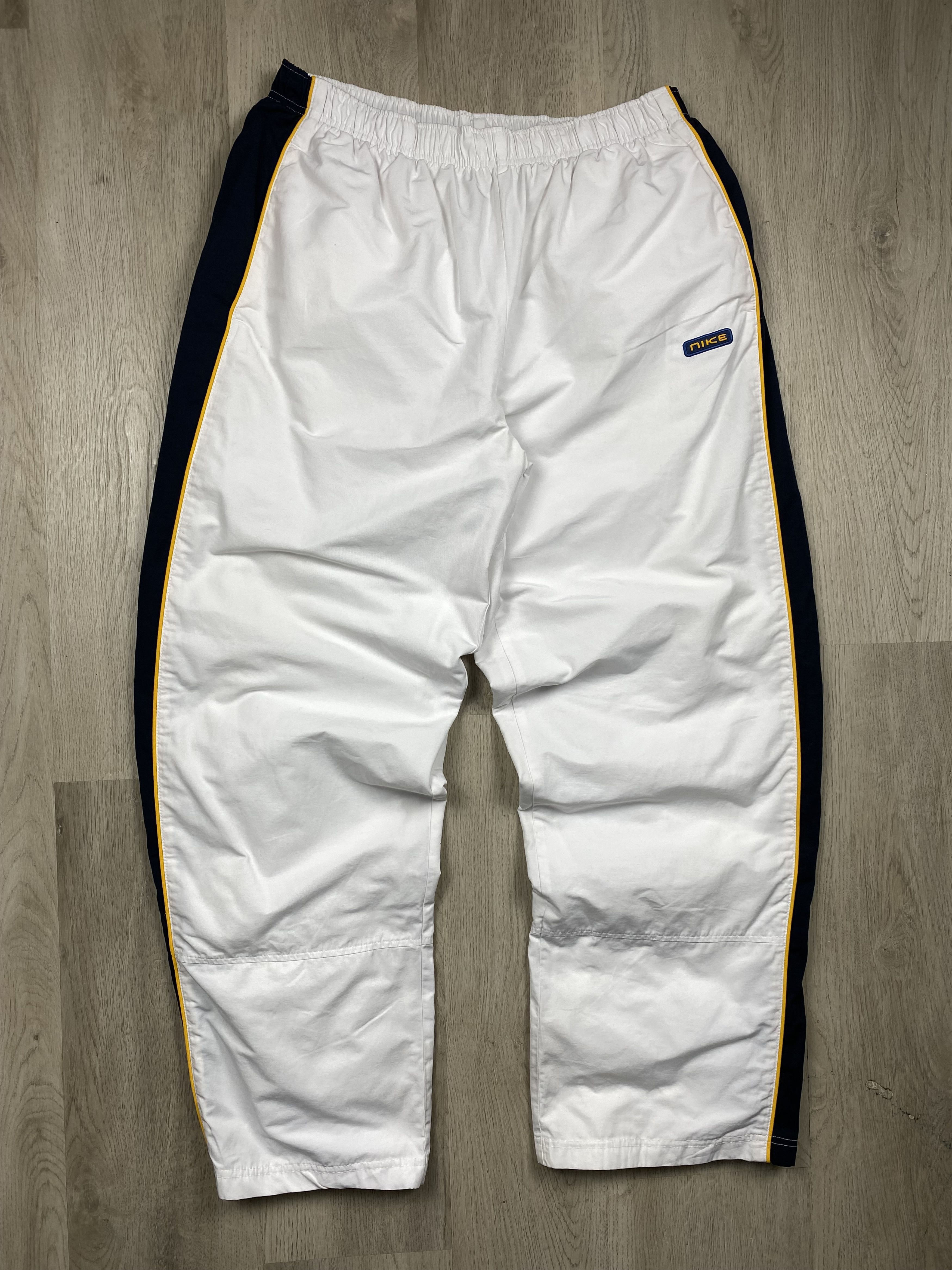 Nike × Vintage Nike Vintage Mens Nylon Baggy Pants Y2K Drill style Size US 36 / EU 52 - 1 Thumbnail