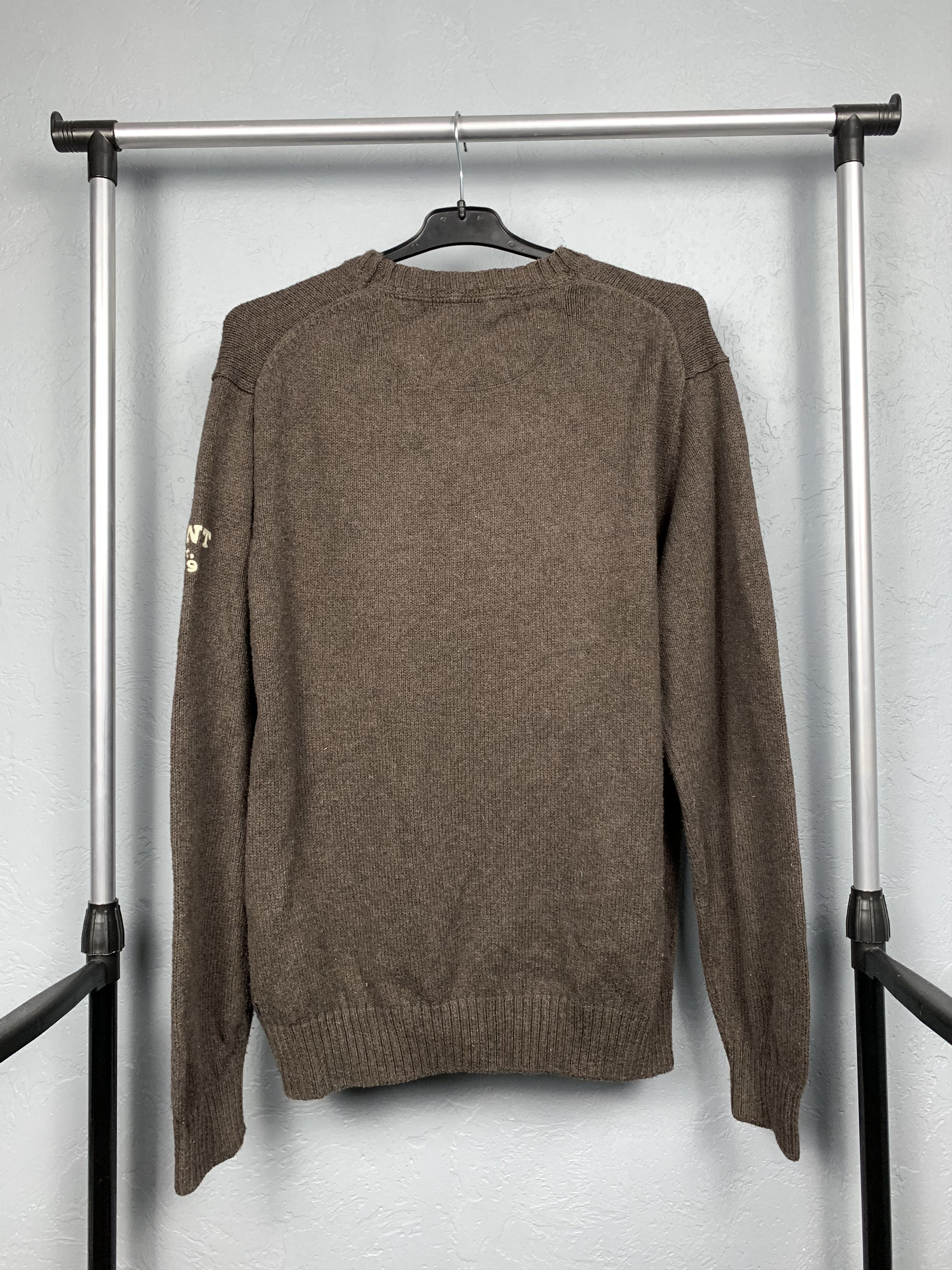 Gant Gant USA Vintage Big Logo Mens Knit Sweater Size US L / EU 52-54 / 3 - 7 Thumbnail