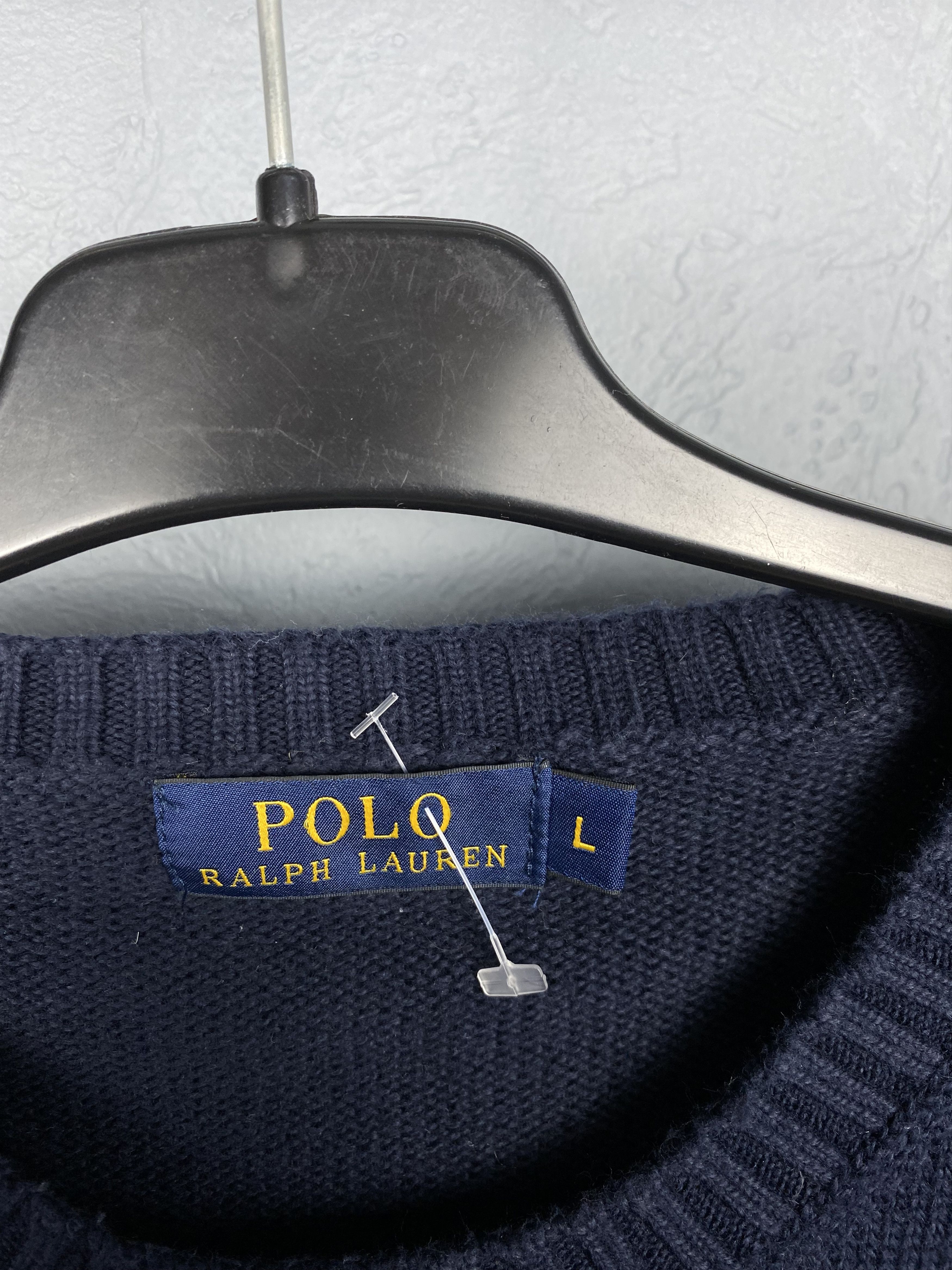 Polo Ralph Lauren Polo Ralph Lauren Vintage Mens Knit Sweater Size US L / EU 52-54 / 3 - 4 Thumbnail