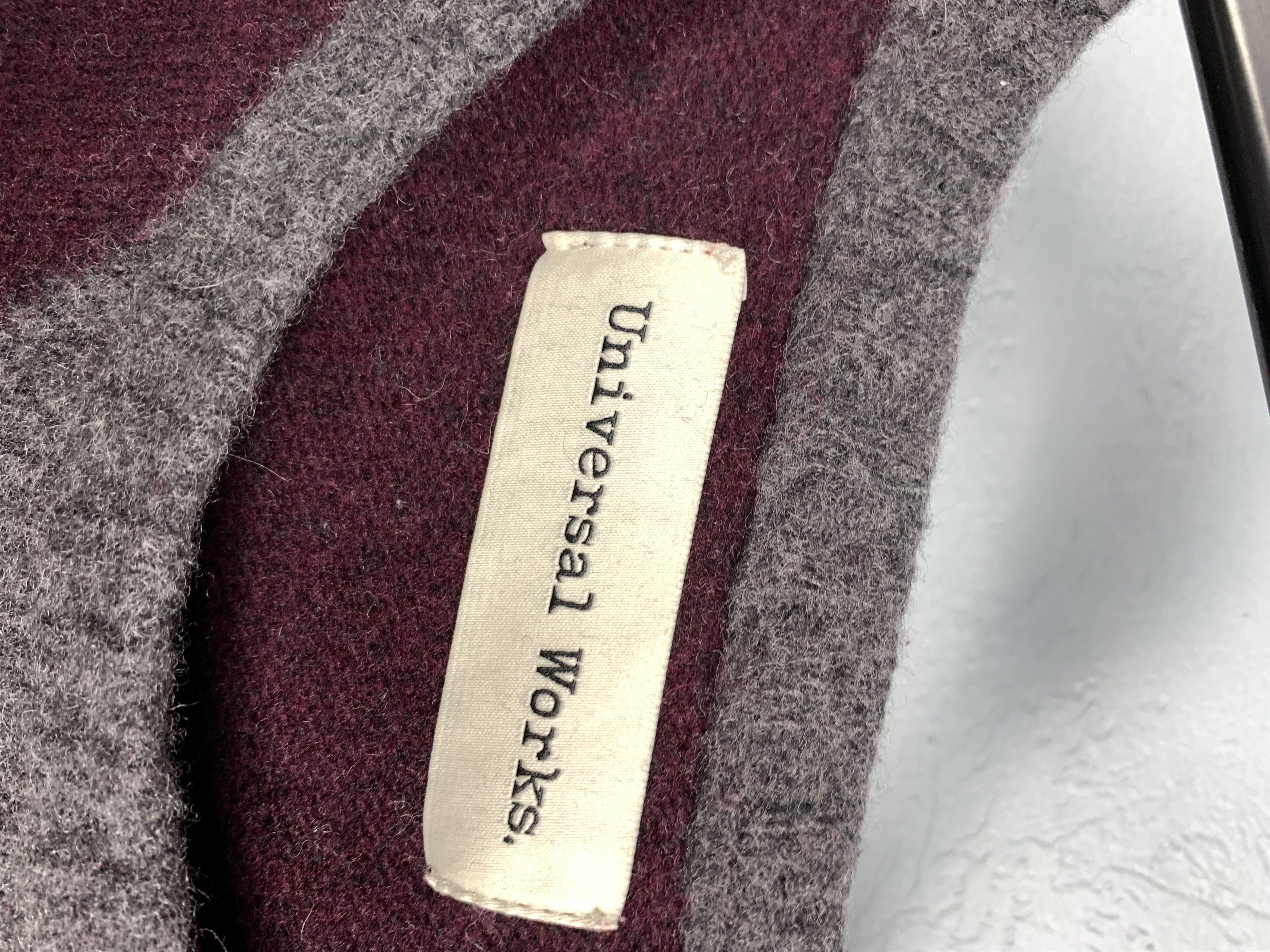 Universal Works Universal Works Mens Wool Knit Crew Neck Sweater Size US M / EU 48-50 / 2 - 3 Thumbnail