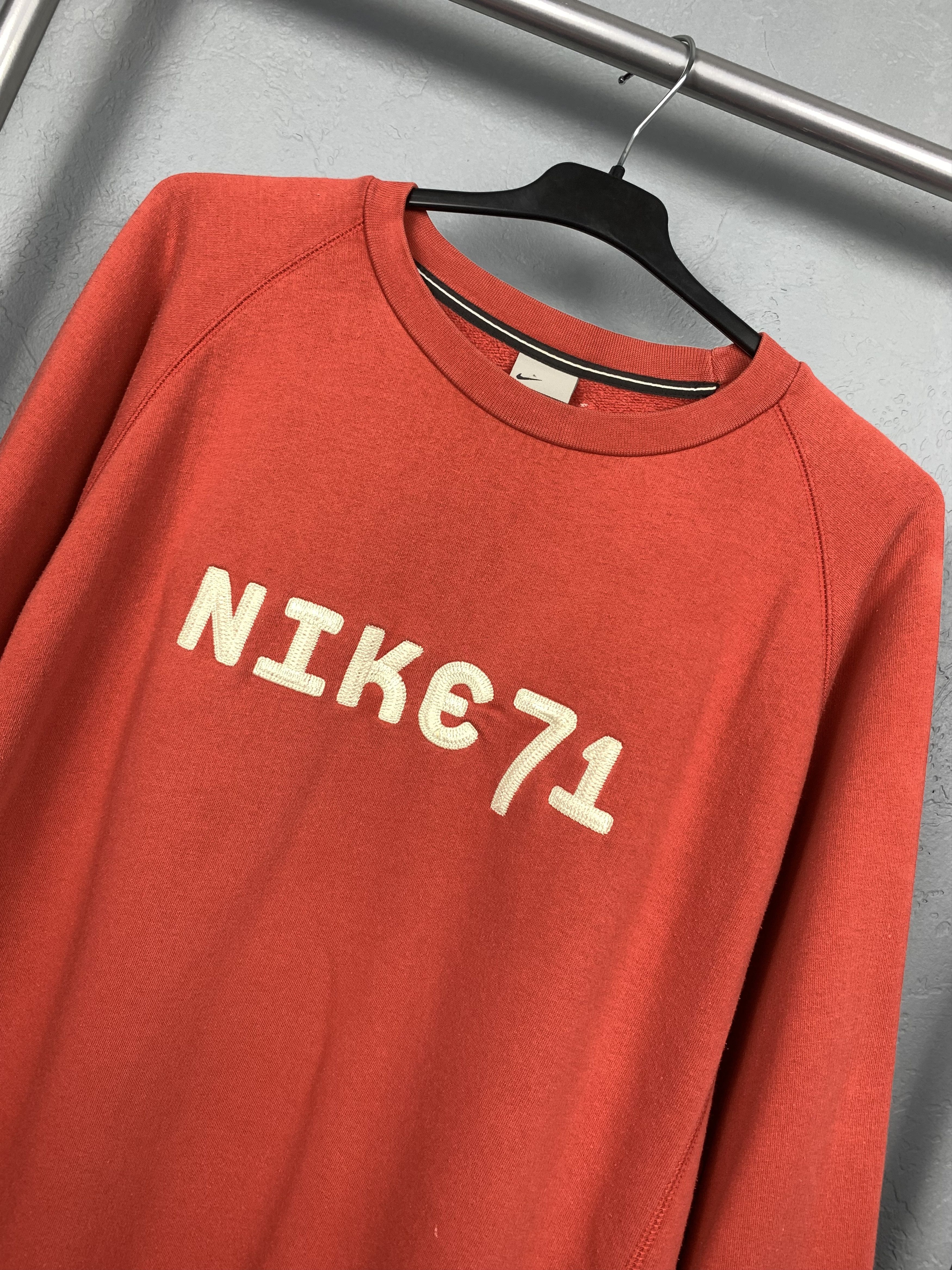 Nike × Vintage Nike 90s Vintage Mens Sweatshirt Size L Size US XL / EU 56 / 4 - 2 Thumbnail