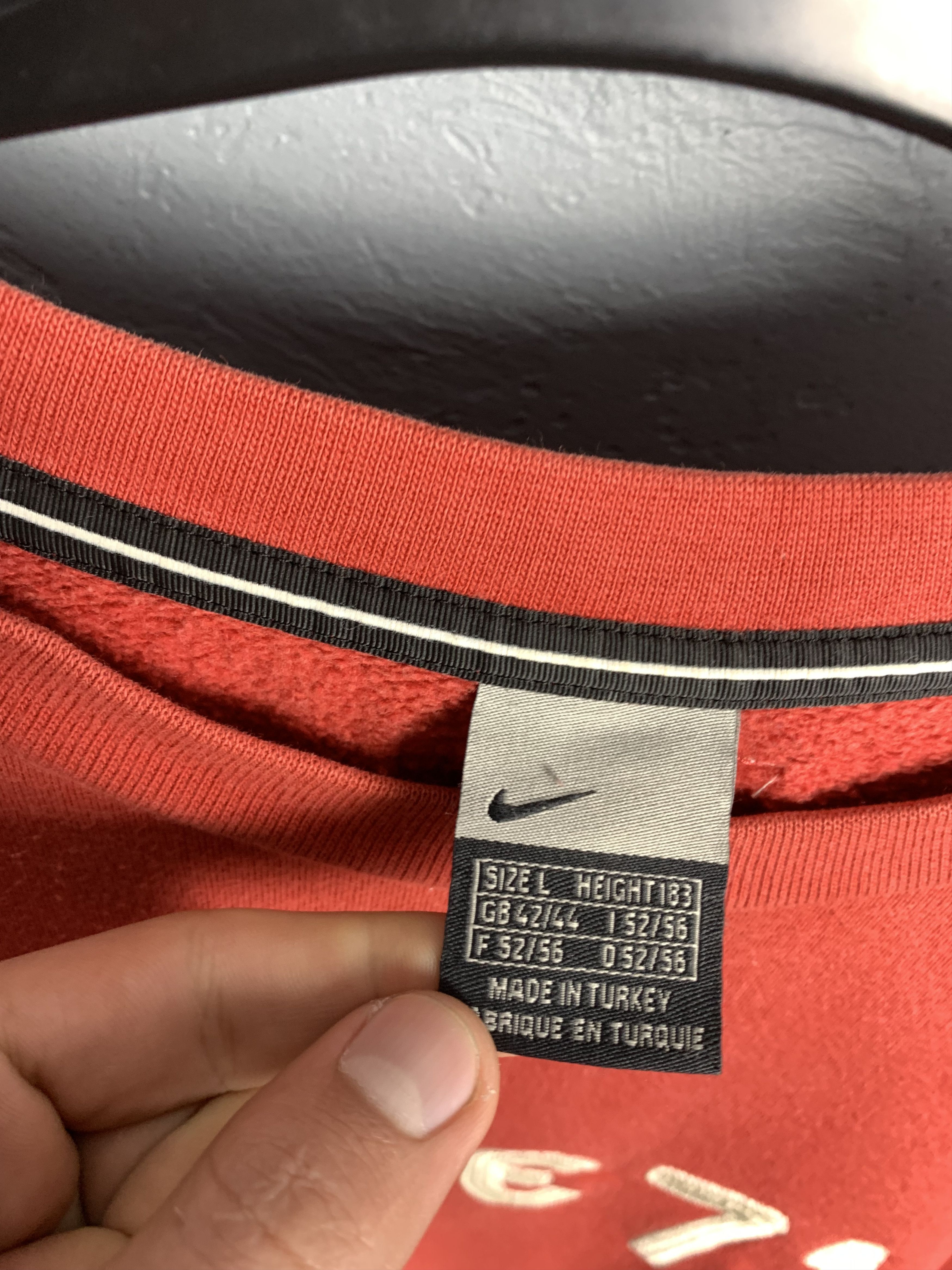 Nike × Vintage Nike 90s Vintage Mens Sweatshirt Size L Size US XL / EU 56 / 4 - 5 Thumbnail