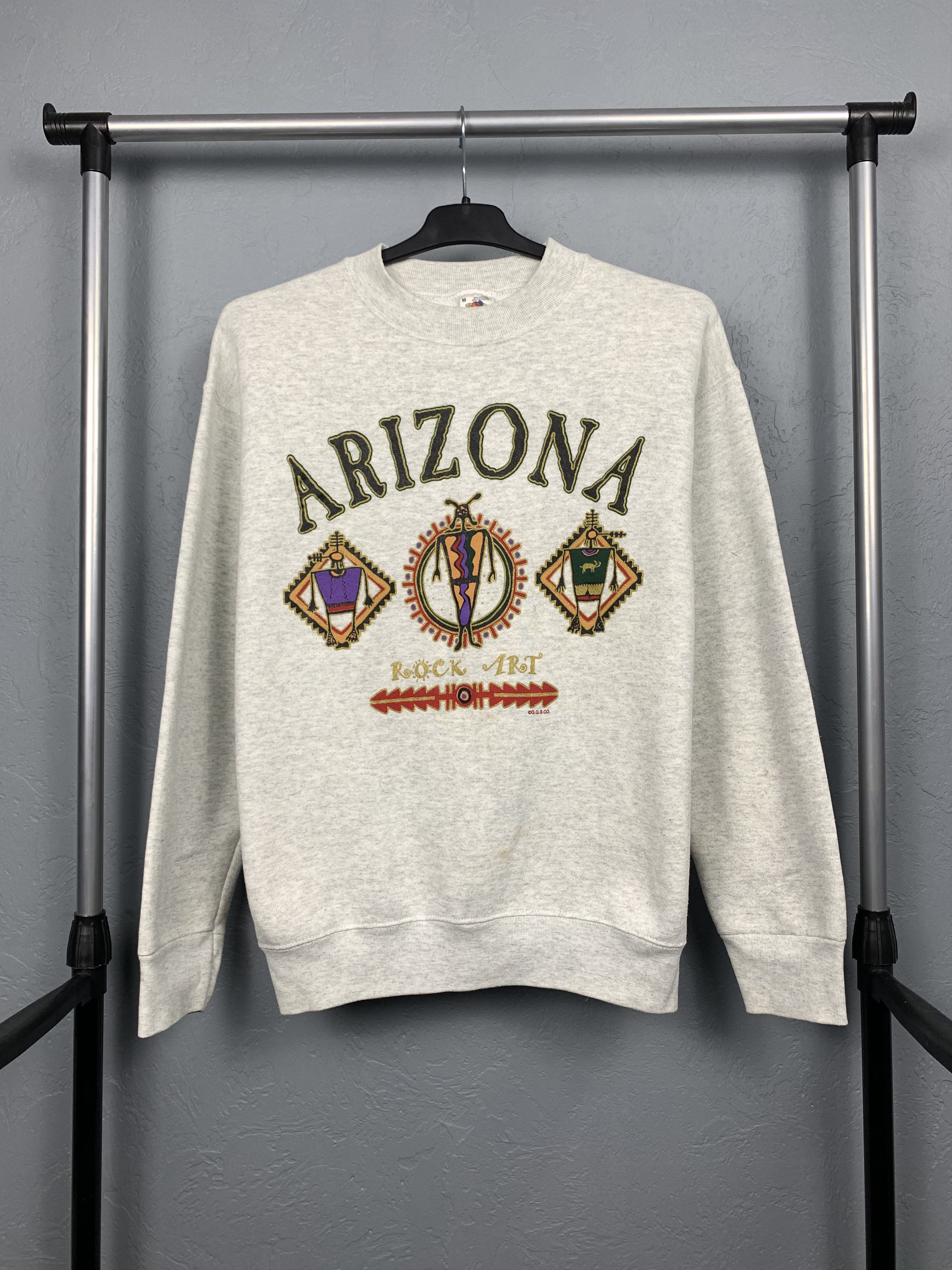 Vintage Vintage Arizona USA Sweatshirt Size US M / EU 48-50 / 2 - 1 Thumbnail