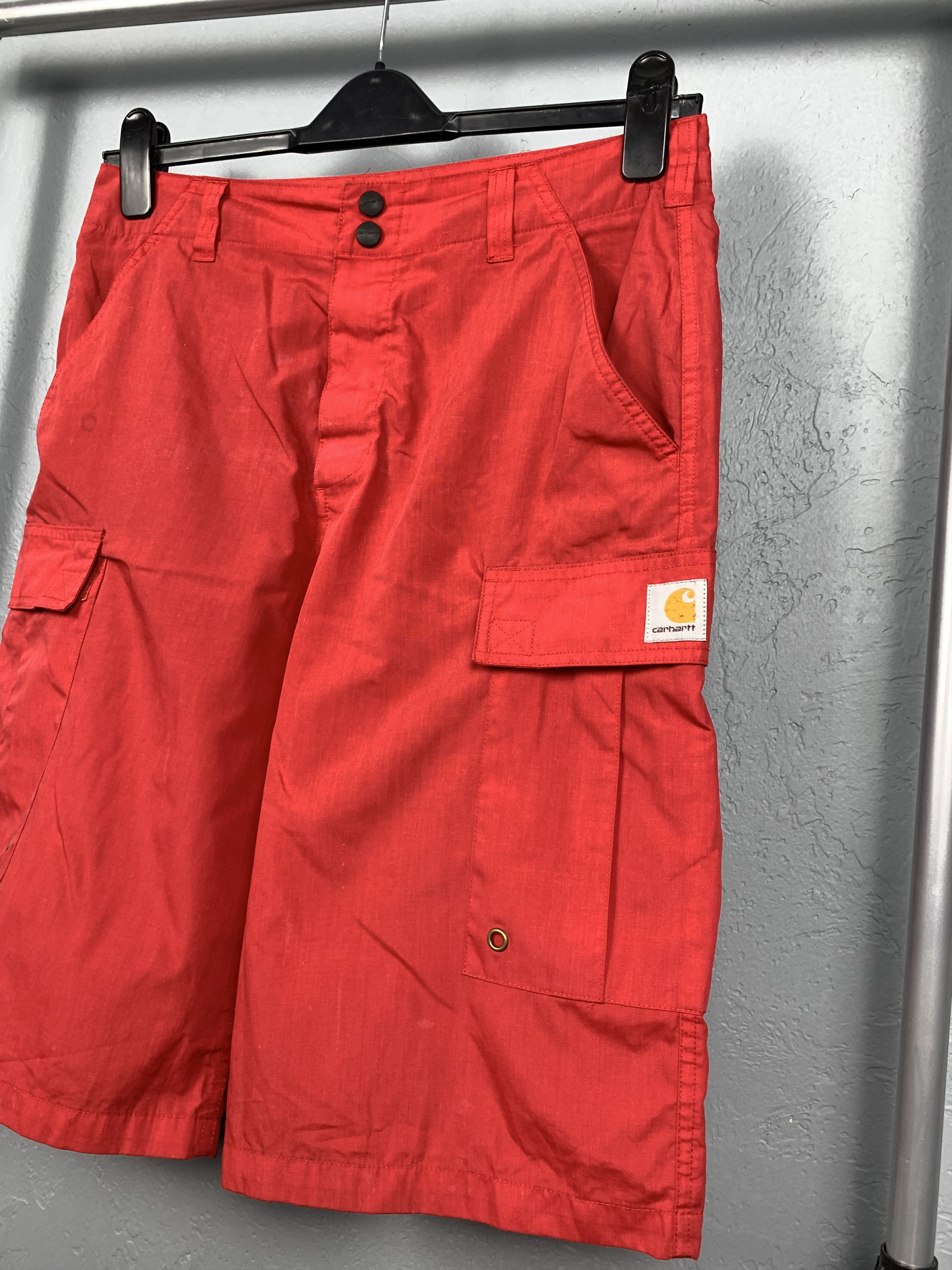 Carhartt Carhartt Vintage Mens Cargo Shorts Size US 30 / EU 46 - 2 Thumbnail