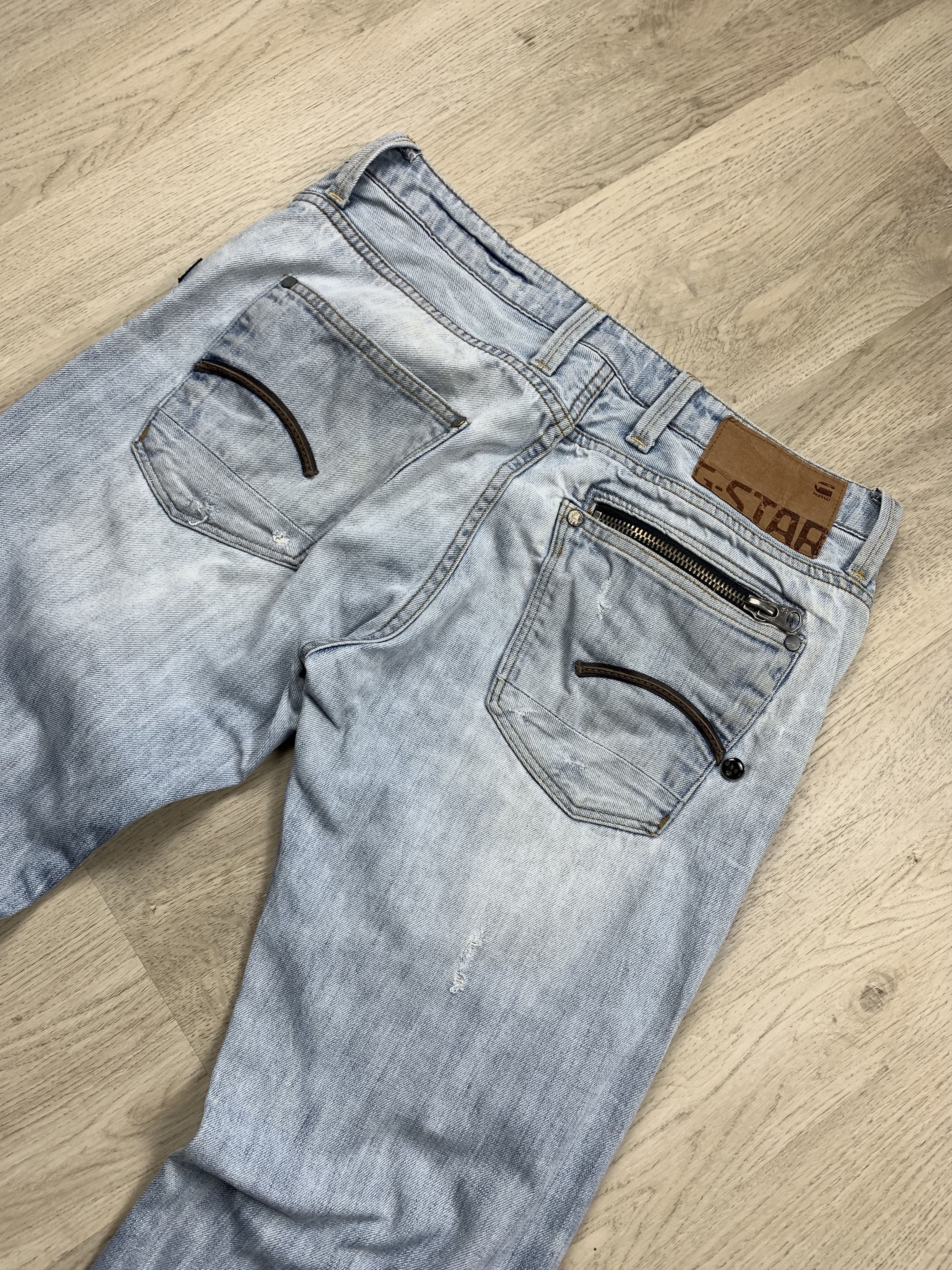 G-Star G Star Raw Vintage Mens Washed Denim Pants Jeans Size US 32 / EU 48 - 2 Thumbnail