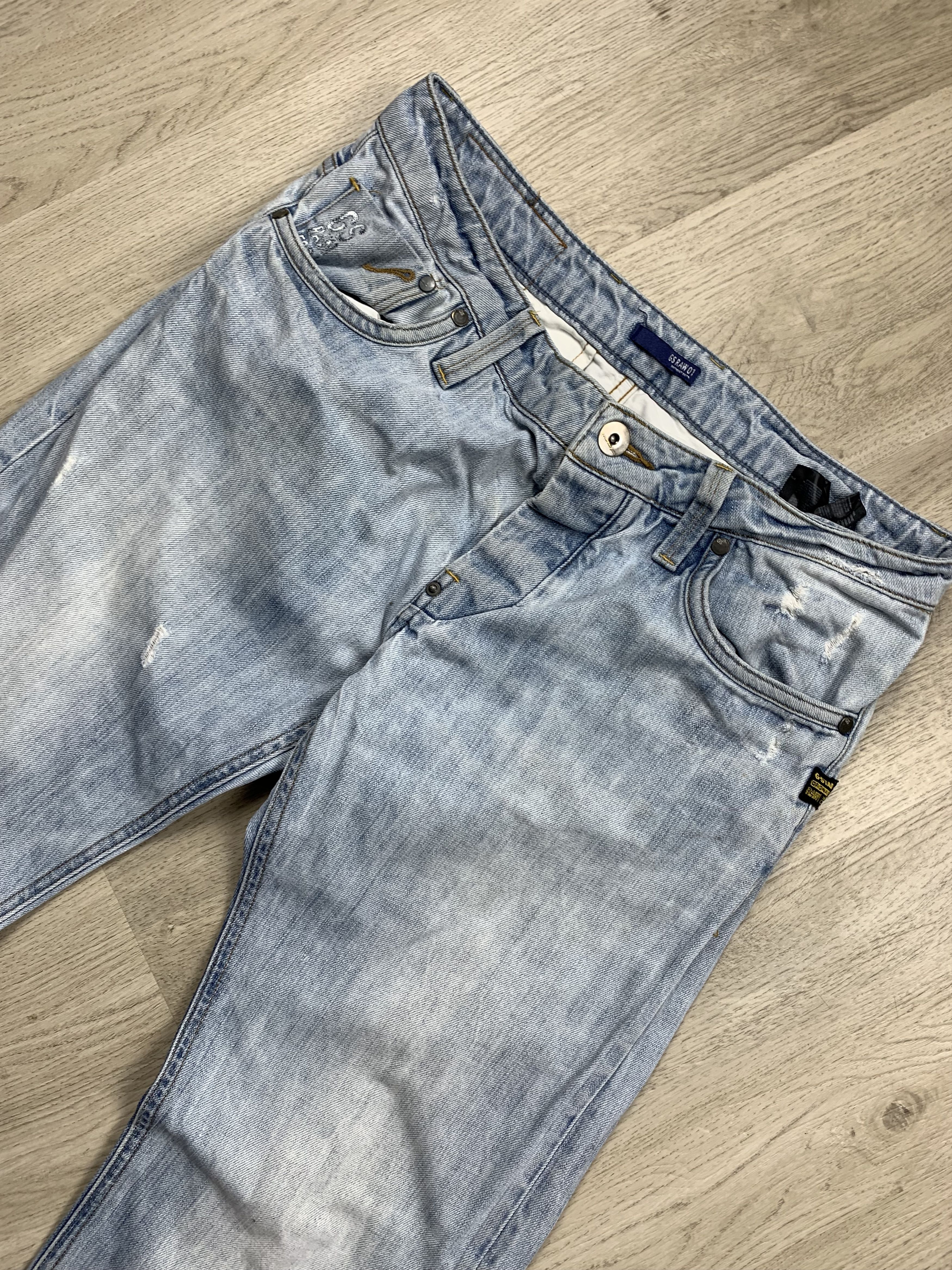G-Star G Star Raw Vintage Mens Washed Denim Pants Jeans Size US 32 / EU 48 - 7 Thumbnail