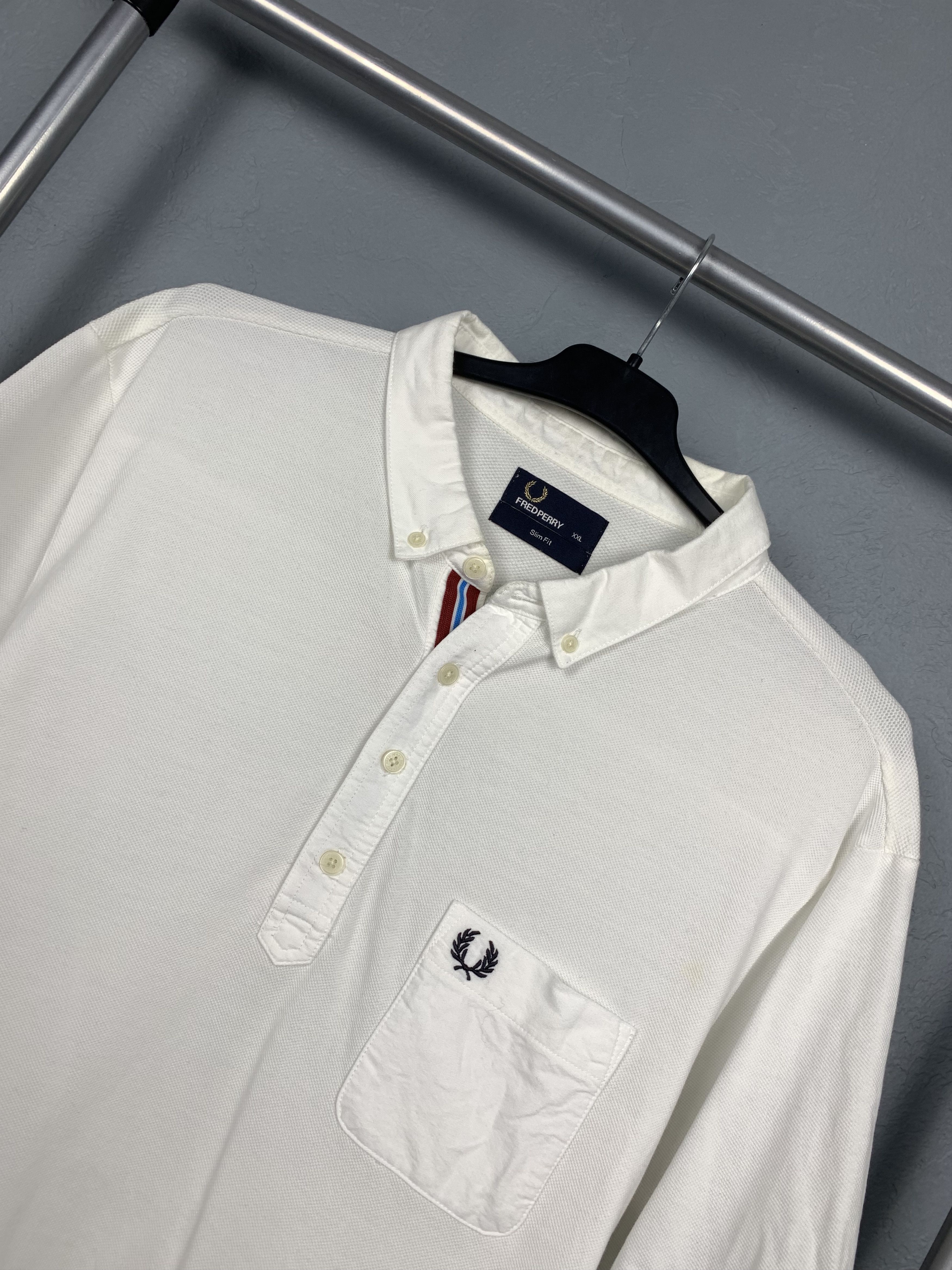 Fred Perry × Vintage Fred Perry Vintage Mens Polo Shirt Size US XXL / EU 58 / 5 - 2 Thumbnail