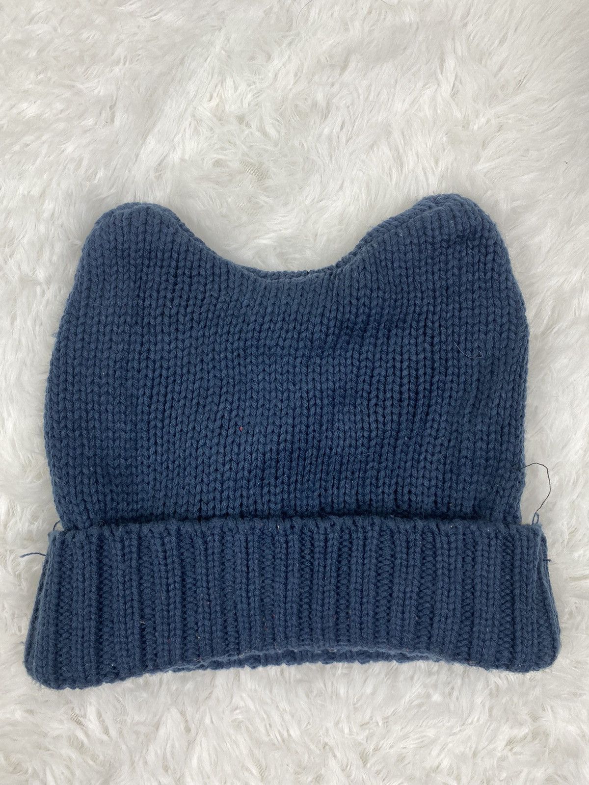 Japanese Brand Vintage Japanese Brand Devil Horn Knitted Beanie Hat Size ONE SIZE - 4 Thumbnail