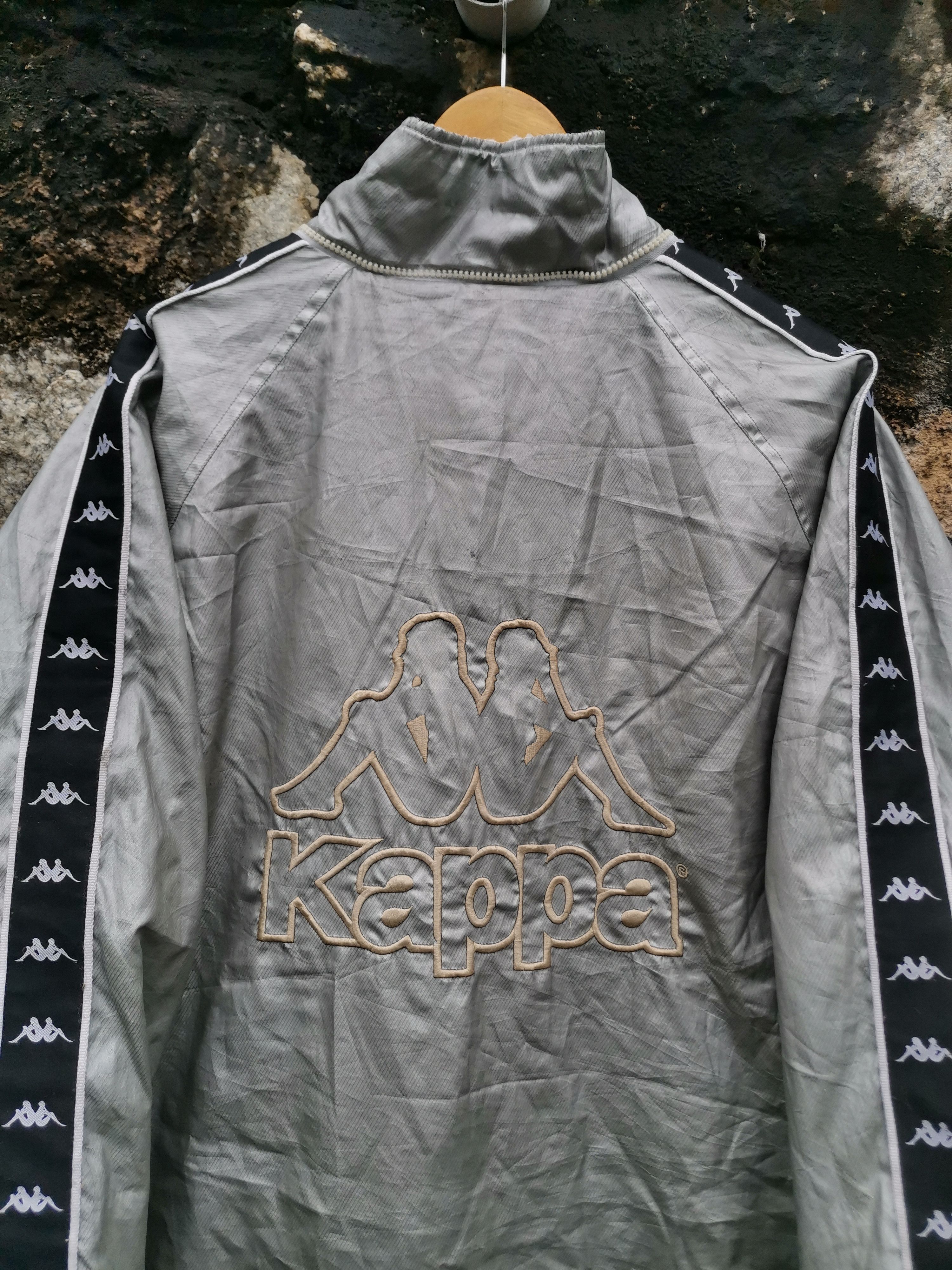 Kappa Vintage Kappa Big Logo Sherpa Jacket Size US L / EU 52-54 / 3 - 2 Thumbnail