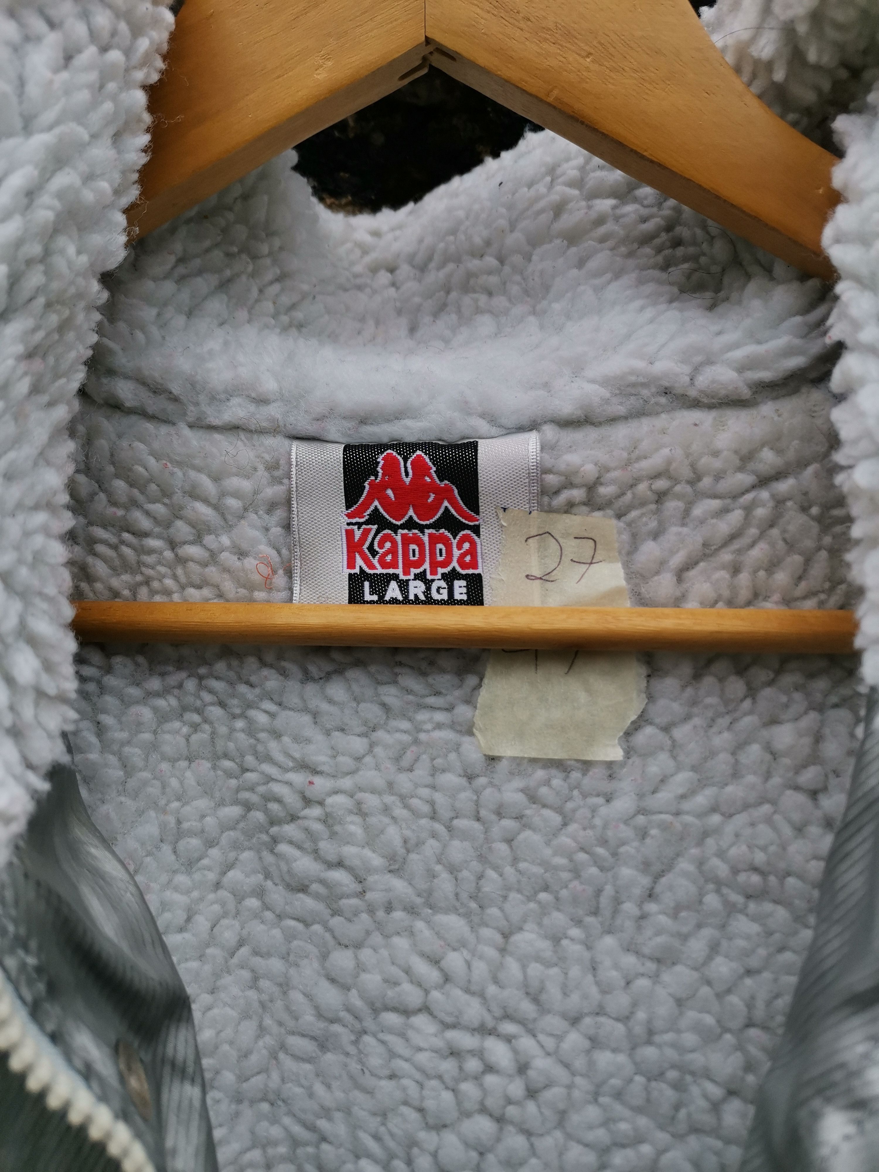 Kappa Vintage Kappa Big Logo Sherpa Jacket Size US L / EU 52-54 / 3 - 5 Thumbnail