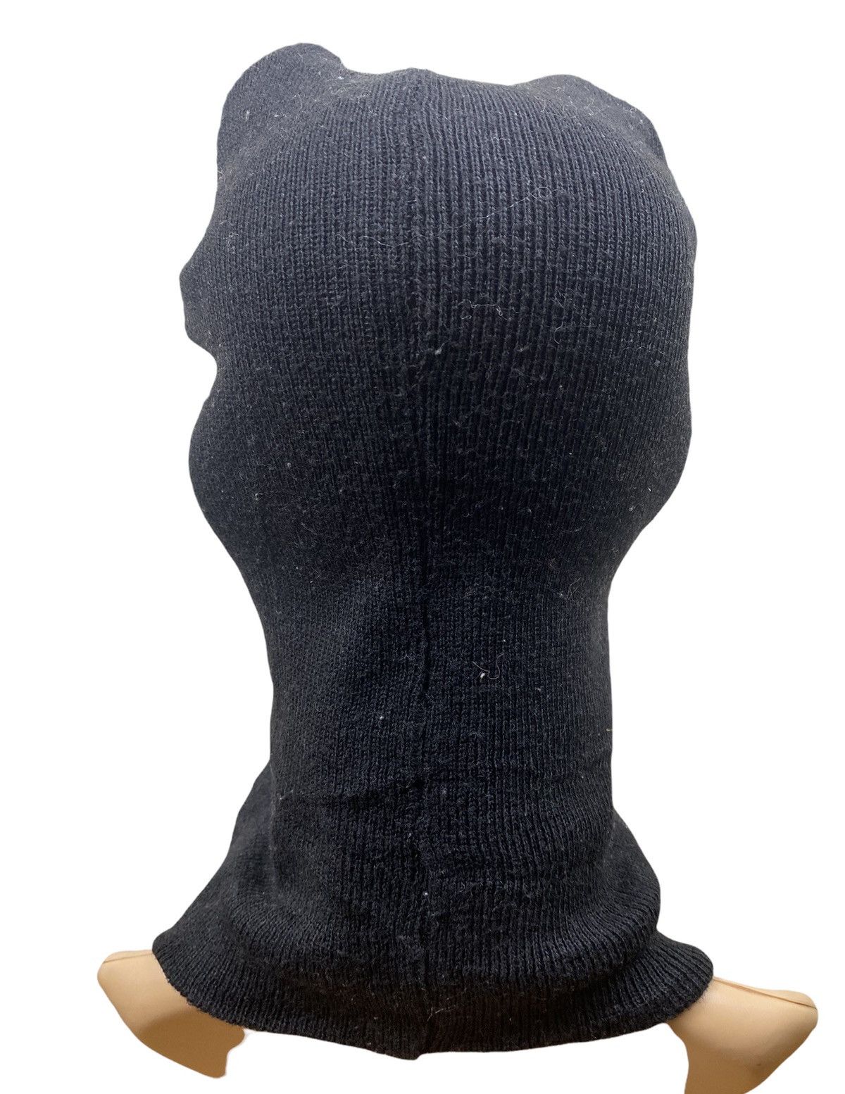 Japanese Brand Unknown Three Hole Balaclava Face Mask in Black Size ONE SIZE - 3 Thumbnail