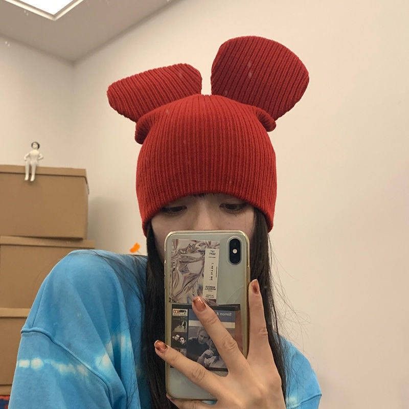 Japanese Brand Winter Beanie Hat Inspired By CDG Josewong Size ONE SIZE - 1 Thumbnail