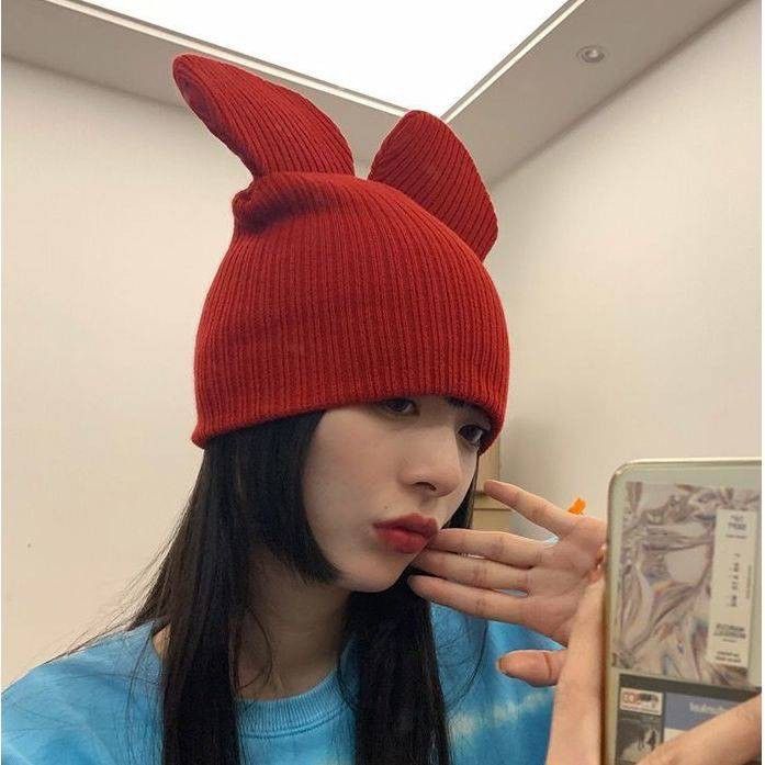 Japanese Brand Winter Beanie Hat Inspired By CDG Josewong Size ONE SIZE - 2 Thumbnail