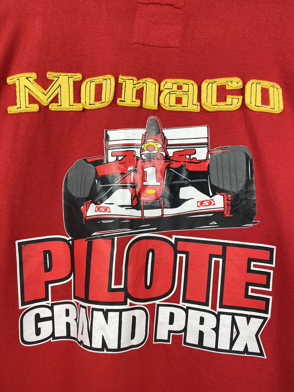 Vintage Vintage Grand Prix Monaco F1 T Shirt Mercedes BMW Ferrari Size US XL / EU 56 / 4 - 9 Thumbnail