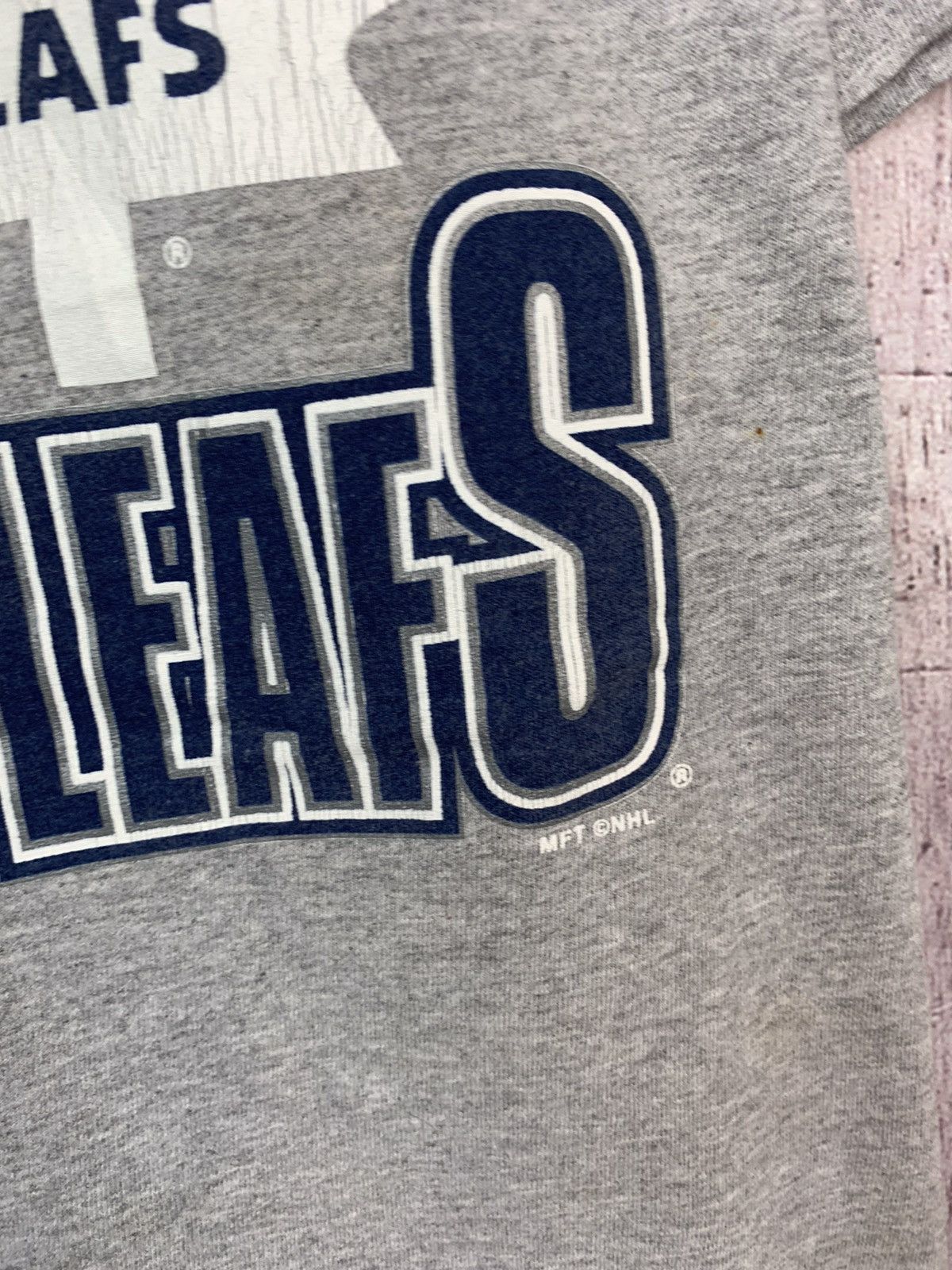 MLB × Vintage Vintage Toronto Maple Leafs T Shirt Size US XL / EU 56 / 4 - 3 Thumbnail