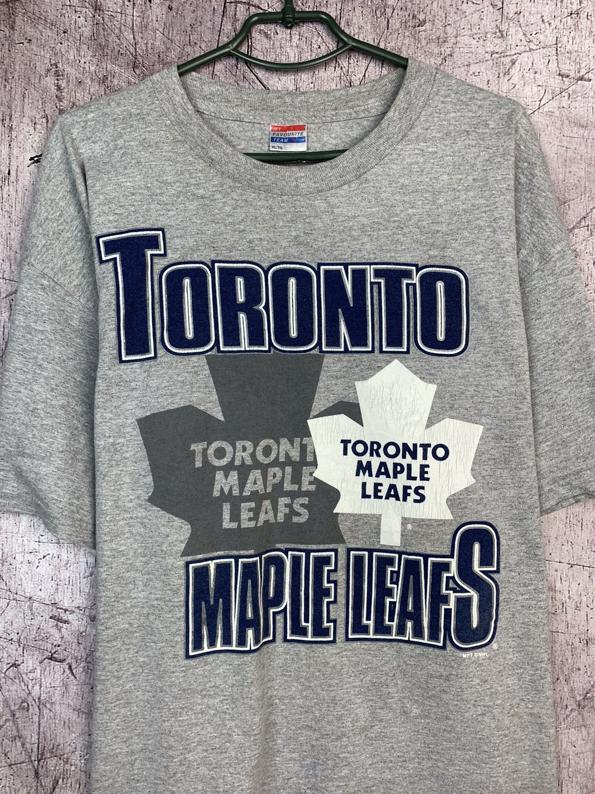 MLB × Vintage Vintage Toronto Maple Leafs T Shirt Size US XL / EU 56 / 4 - 2 Thumbnail