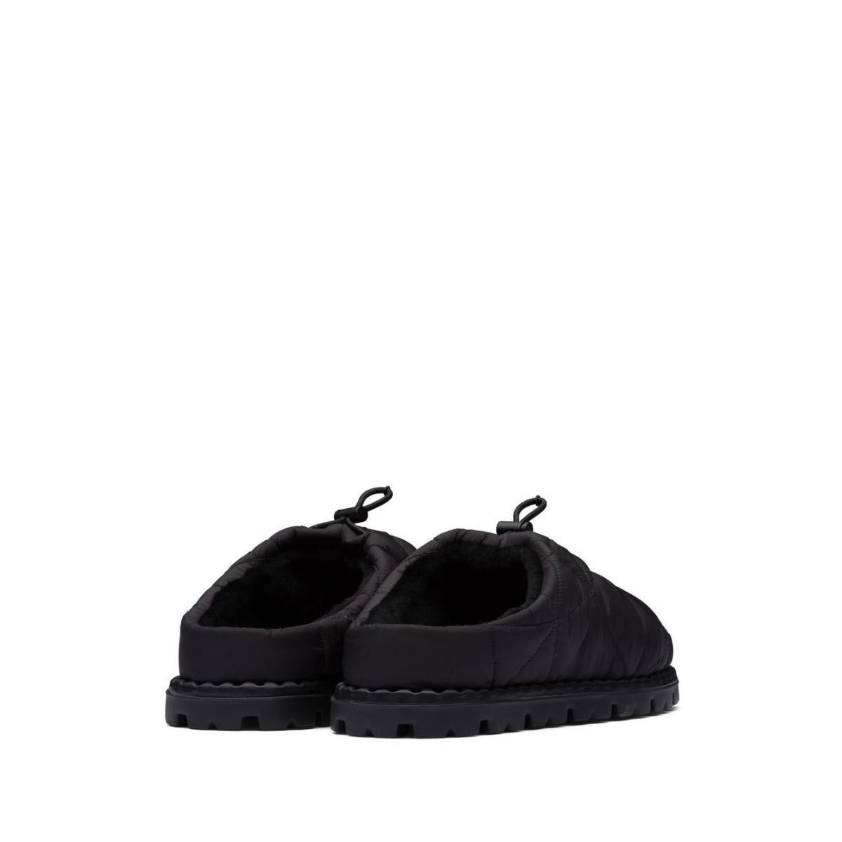 Prada Re-Nylon Shearling-lined Mules Size US 9 / IT 39 - 4 Thumbnail