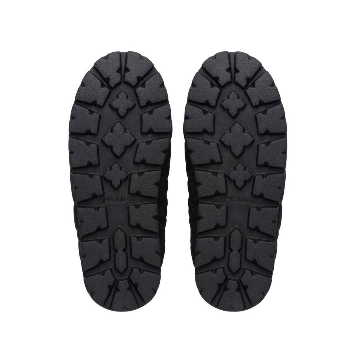 Prada Re-Nylon Shearling-lined Mules Size US 9 / IT 39 - 5 Thumbnail