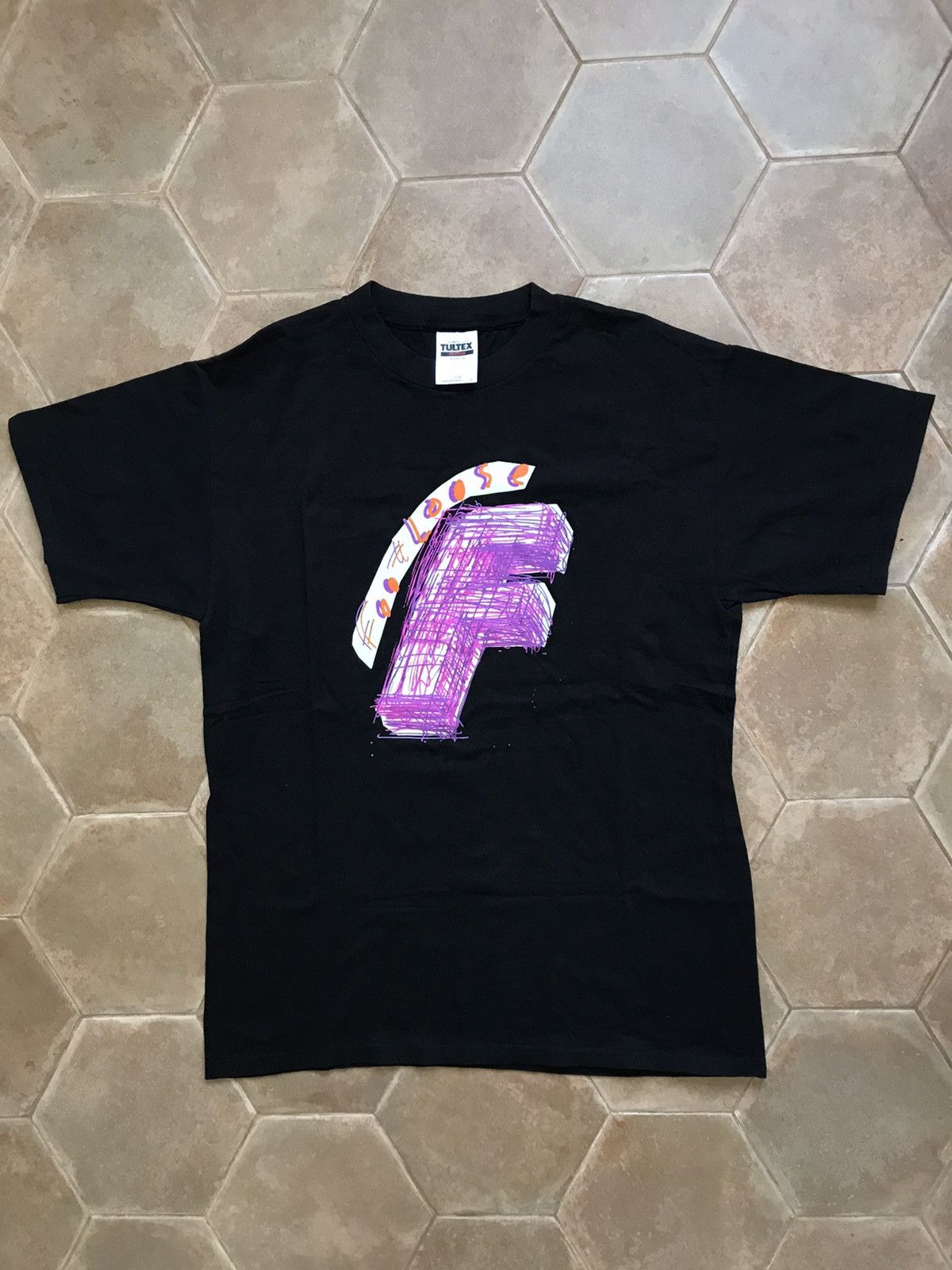 Tultex × Vintage FOOT LOOSE MOVIE PROMO VINTAGE RARE SHIRT Size US L / EU 52-54 / 3 - 1 Thumbnail