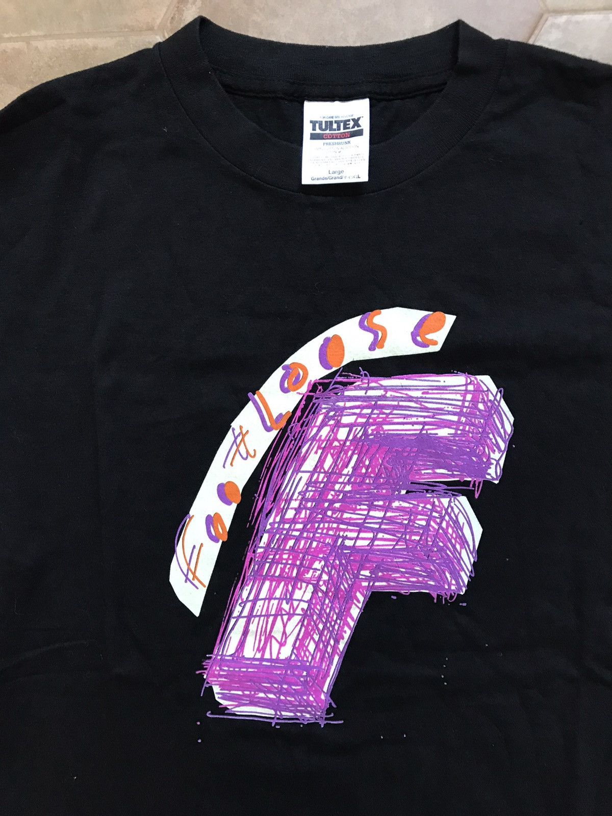 Tultex × Vintage FOOT LOOSE MOVIE PROMO VINTAGE RARE SHIRT Size US L / EU 52-54 / 3 - 2 Thumbnail