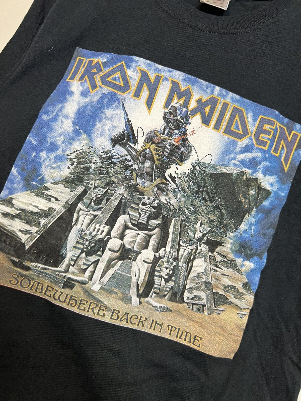Band Tees Vintage 00s Iron Maiden Metal Rock Band Tshirt Rare Size US S / EU 44-46 / 1 - 2 Thumbnail