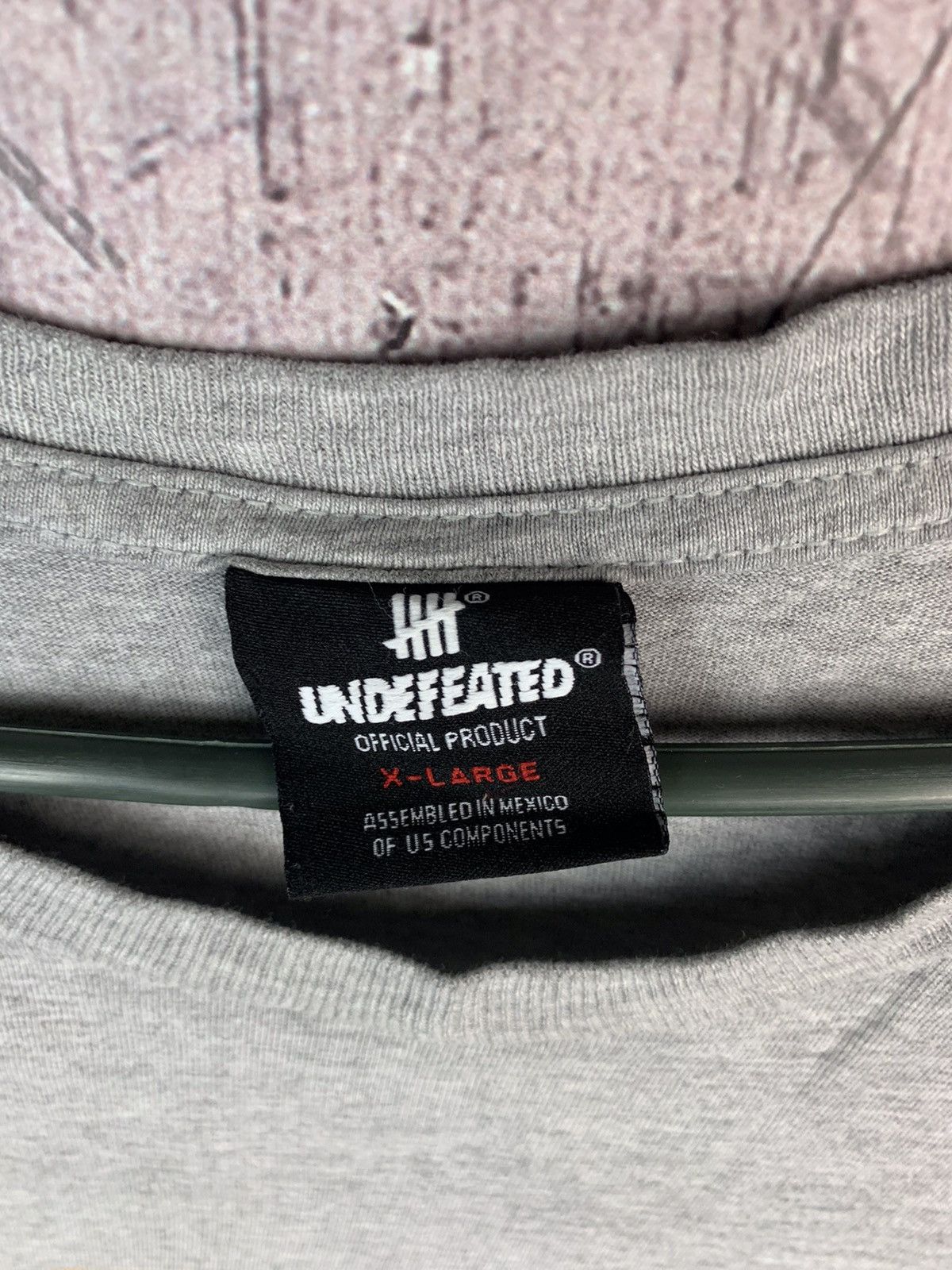 Undefeated Undefeated vintage t-shirt tee Undftd Size US XL / EU 56 / 4 - 4 Thumbnail