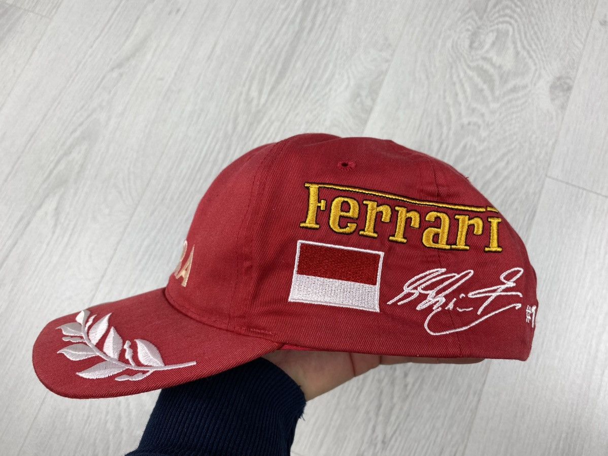 Vintage Ferrari Dekka Michael Schumacher Cap Hat BMW Marlboro Jaguar Size ONE SIZE - 2 Thumbnail