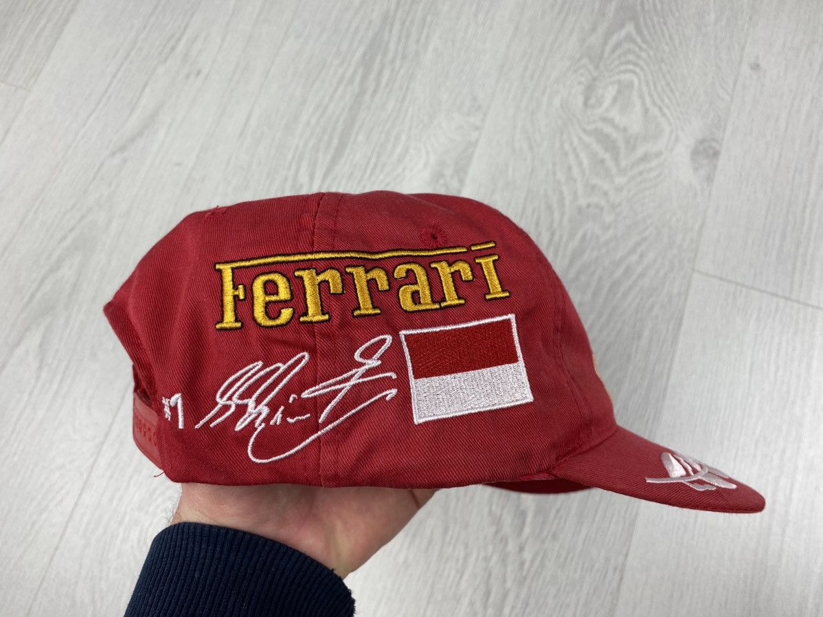 Vintage Ferrari Dekka Michael Schumacher Cap Hat BMW Marlboro Jaguar Size ONE SIZE - 4 Thumbnail