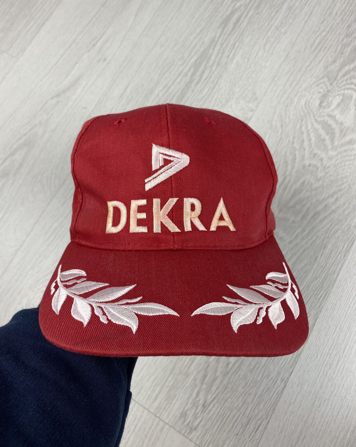 Vintage Ferrari Dekka Michael Schumacher Cap Hat BMW Marlboro Jaguar Size ONE SIZE - 1 Thumbnail