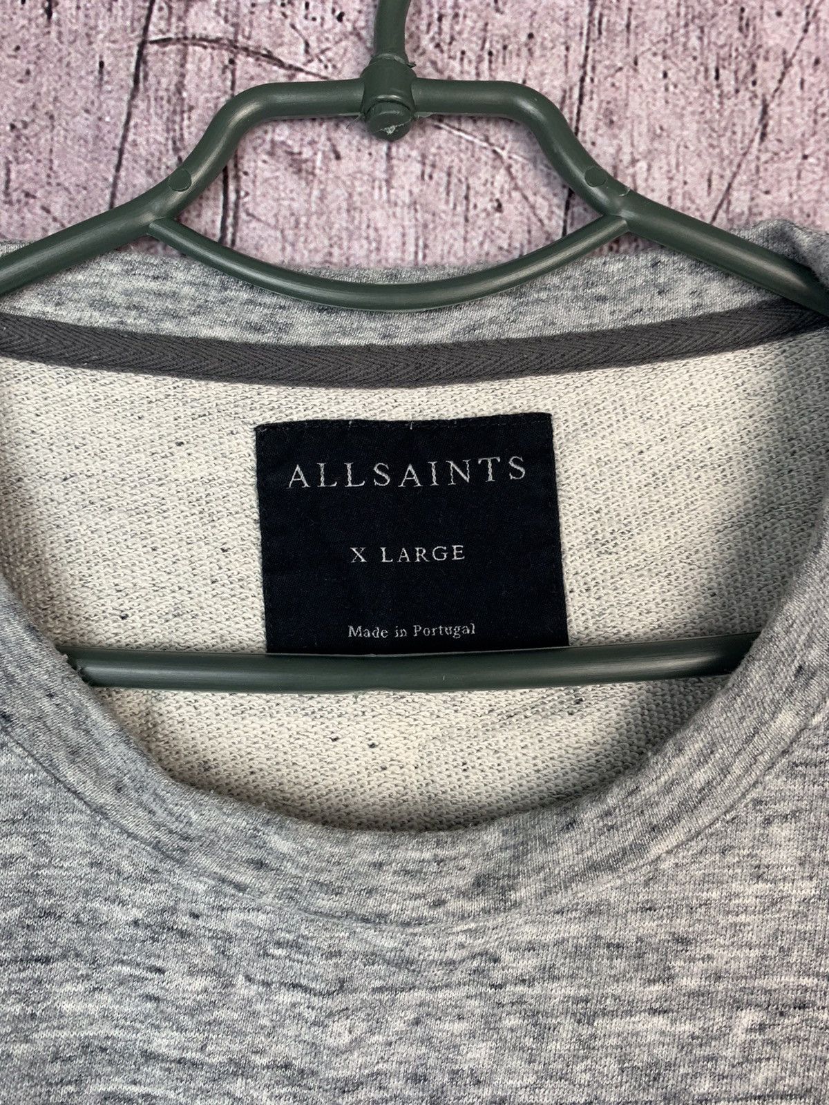 Allsaints Allsaints Etra Crew Neck Sweatshirt Size US XL / EU 56 / 4 - 3 Thumbnail
