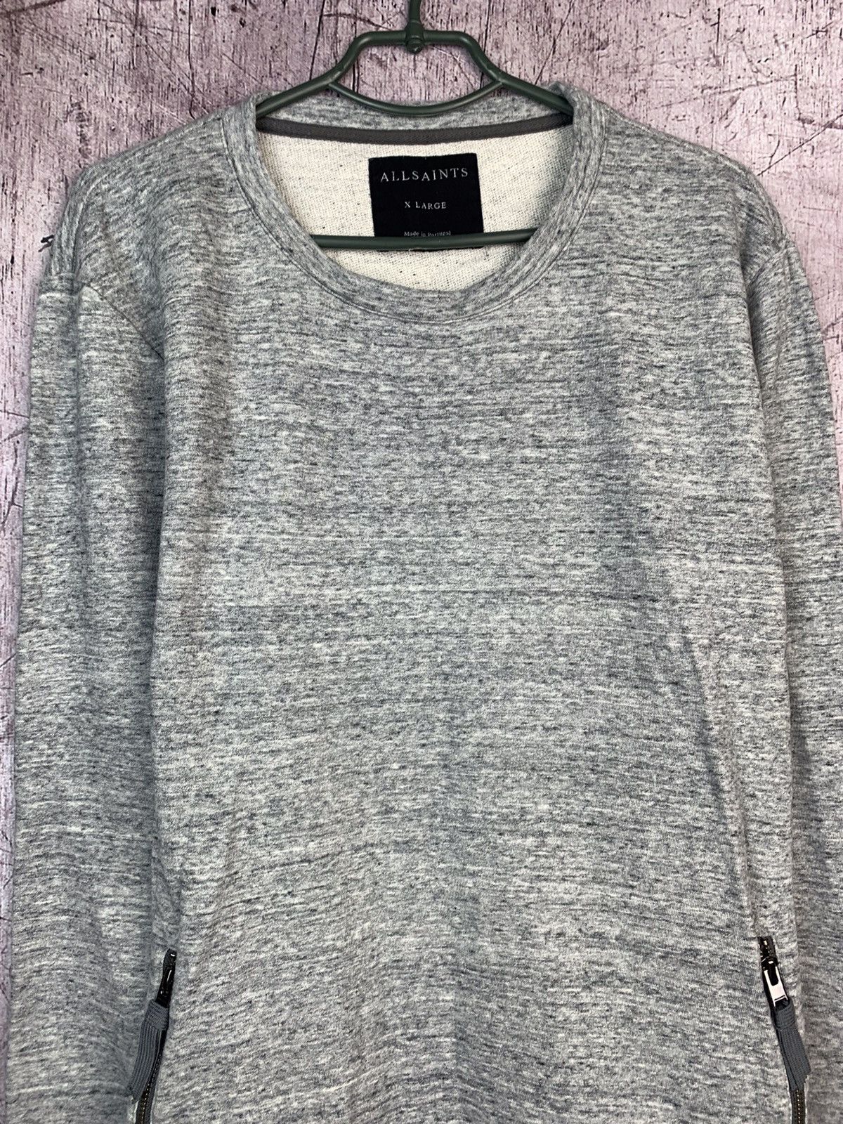 Allsaints Allsaints Etra Crew Neck Sweatshirt Size US XL / EU 56 / 4 - 2 Thumbnail