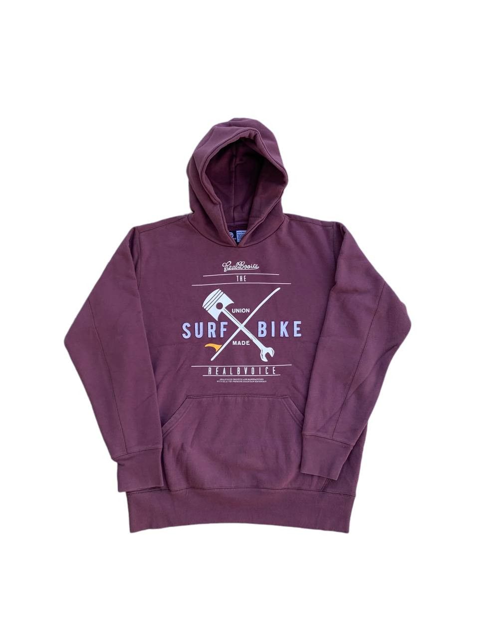 Japanese Brand Vintage Realbvoice Surf Skate Logo Hoodie Size US L / EU 52-54 / 3 - 1 Thumbnail