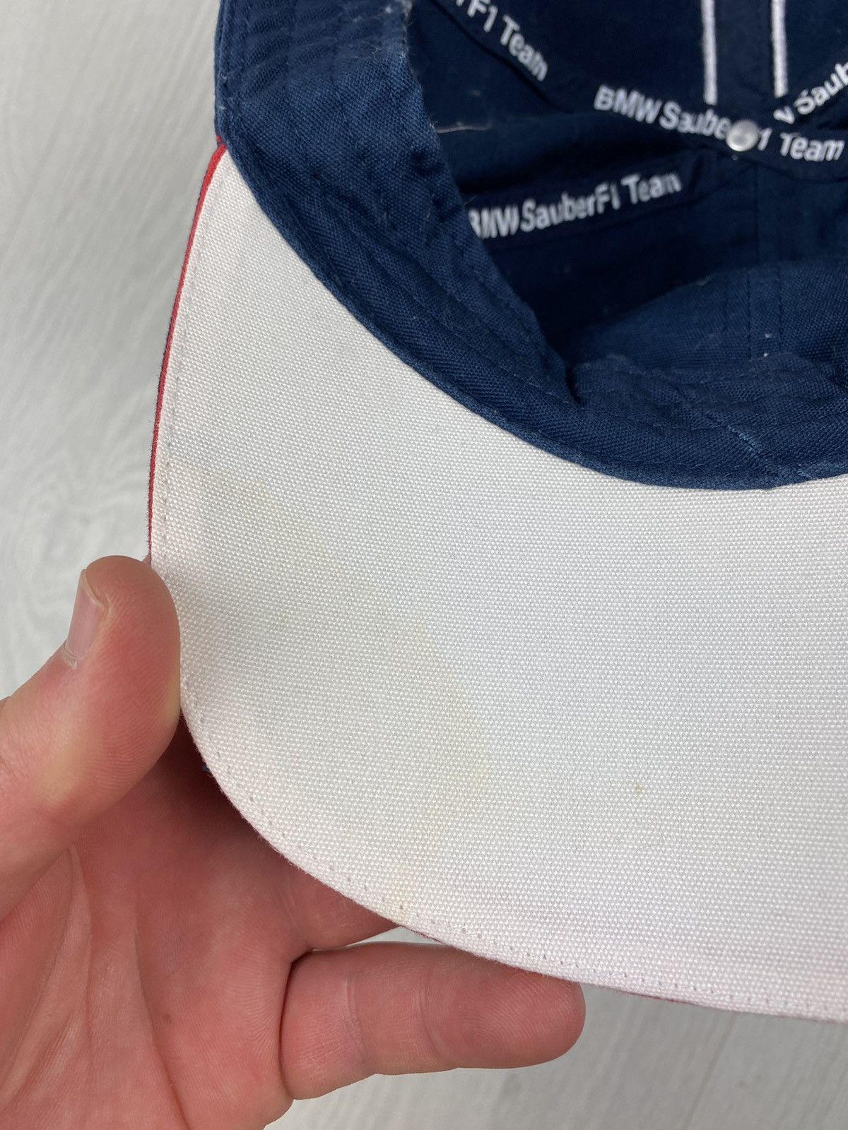 BMW Vintage BMW Sauber F1 Team Cap Hat Mercedes Audi Jaguar Size ONE SIZE - 8 Thumbnail