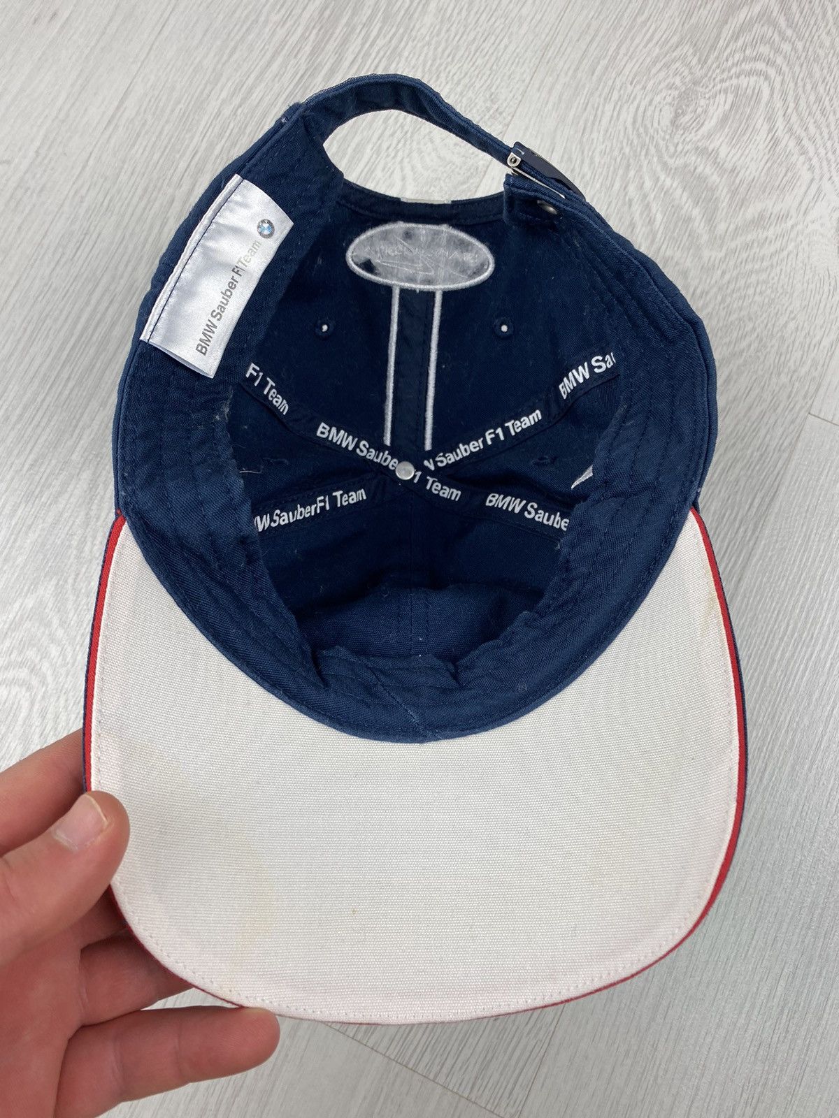 BMW Vintage BMW Sauber F1 Team Cap Hat Mercedes Audi Jaguar Size ONE SIZE - 7 Thumbnail