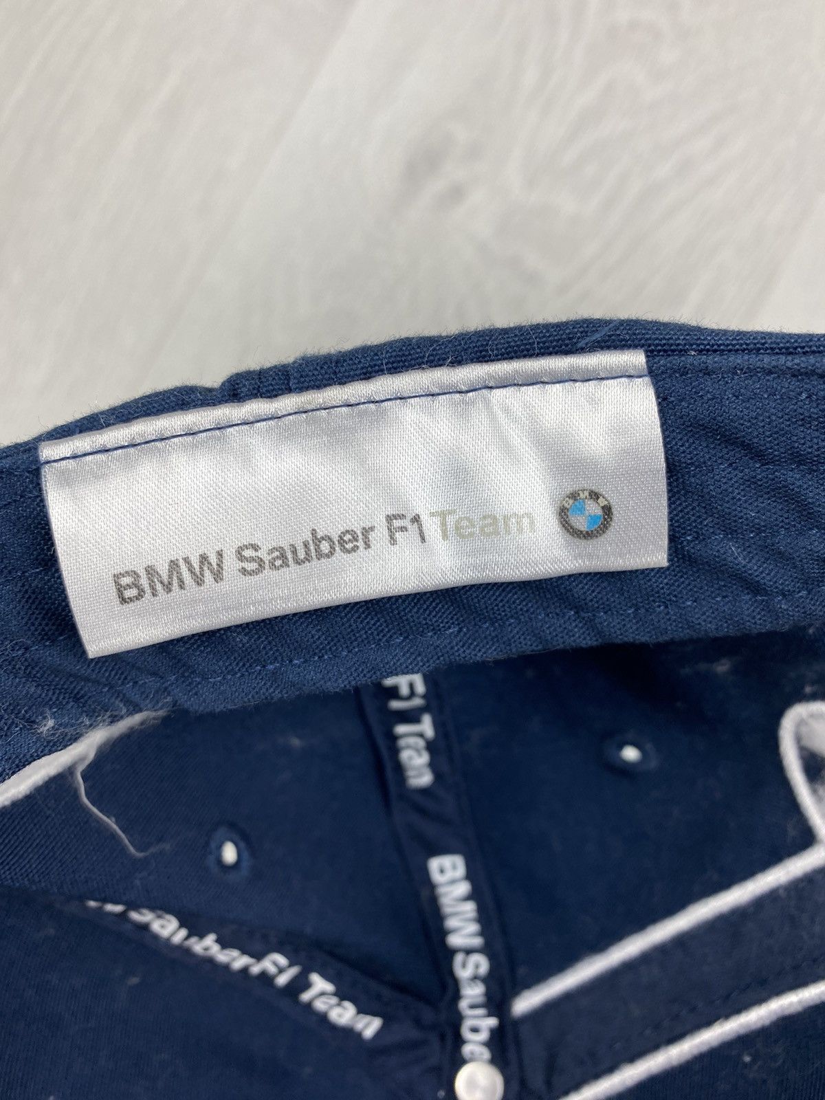 BMW Vintage BMW Sauber F1 Team Cap Hat Mercedes Audi Jaguar Size ONE SIZE - 10 Thumbnail