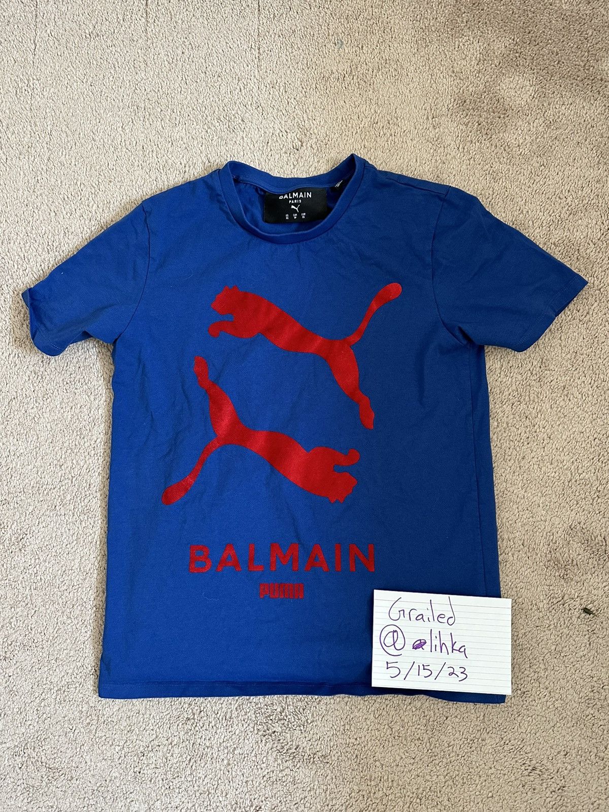 Balmain x Puma T Shirt